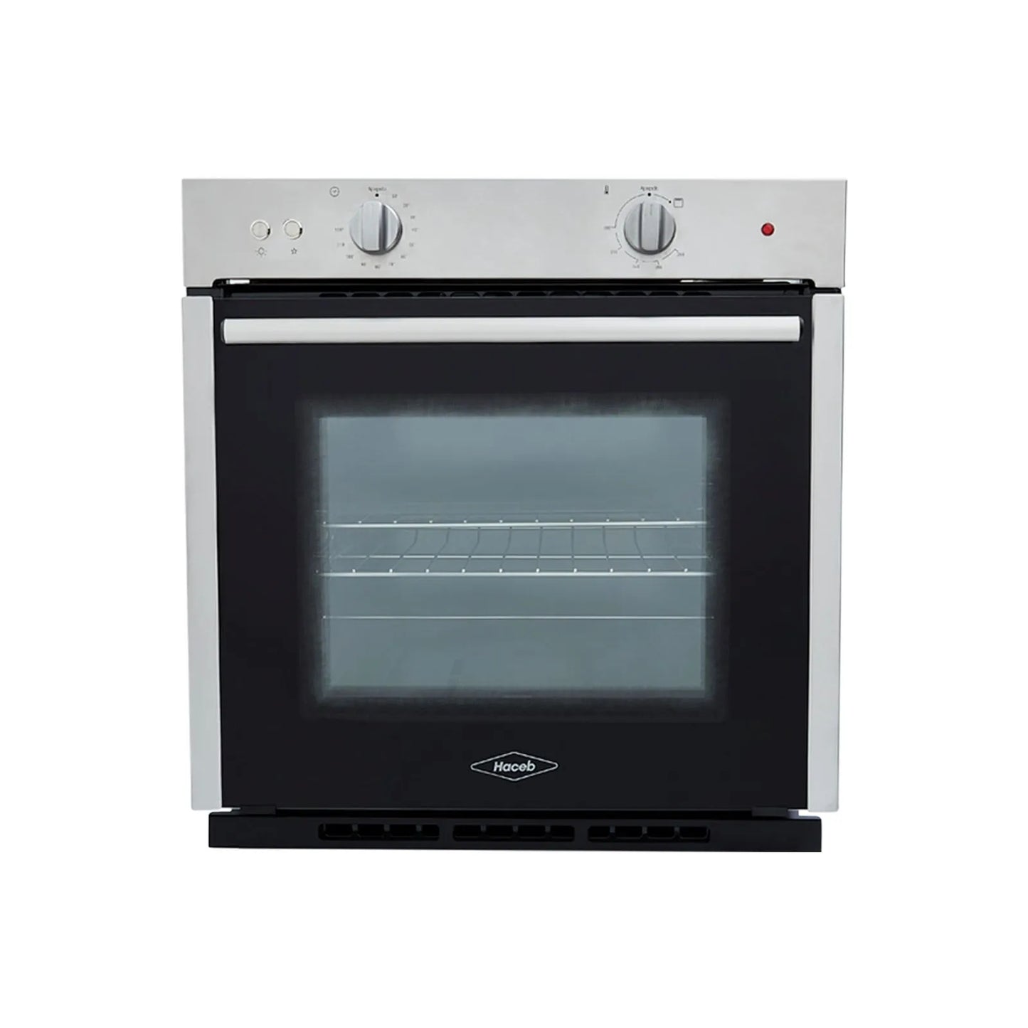 Horno mixto Tandoori 60 cm Inox con vidrio negro gas natural 120V Haceb - HX TANDOORI 60 INOX NE GN - Logí­stica Haceb