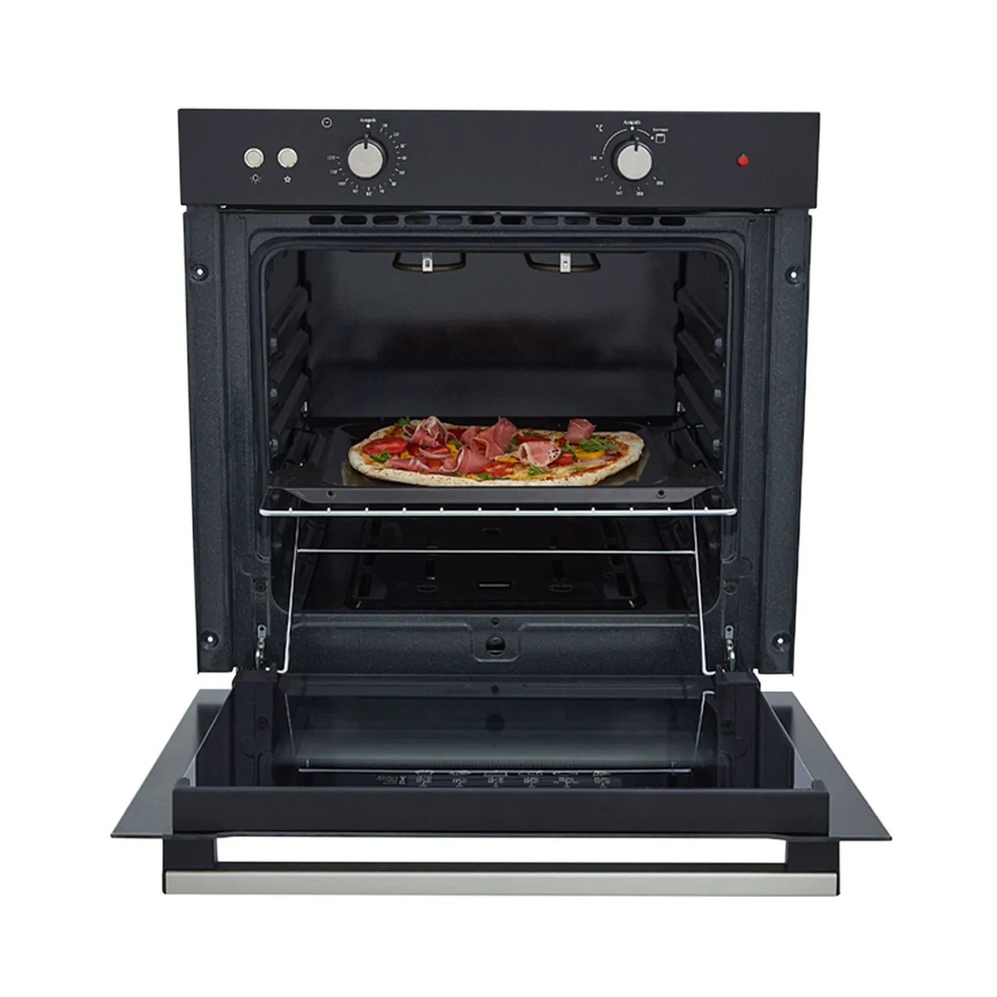 Horno mixto Tofu 60 cm negro gas propano 120V Haceb- HX TOFU 60 NE GP - Logí­stica Haceb