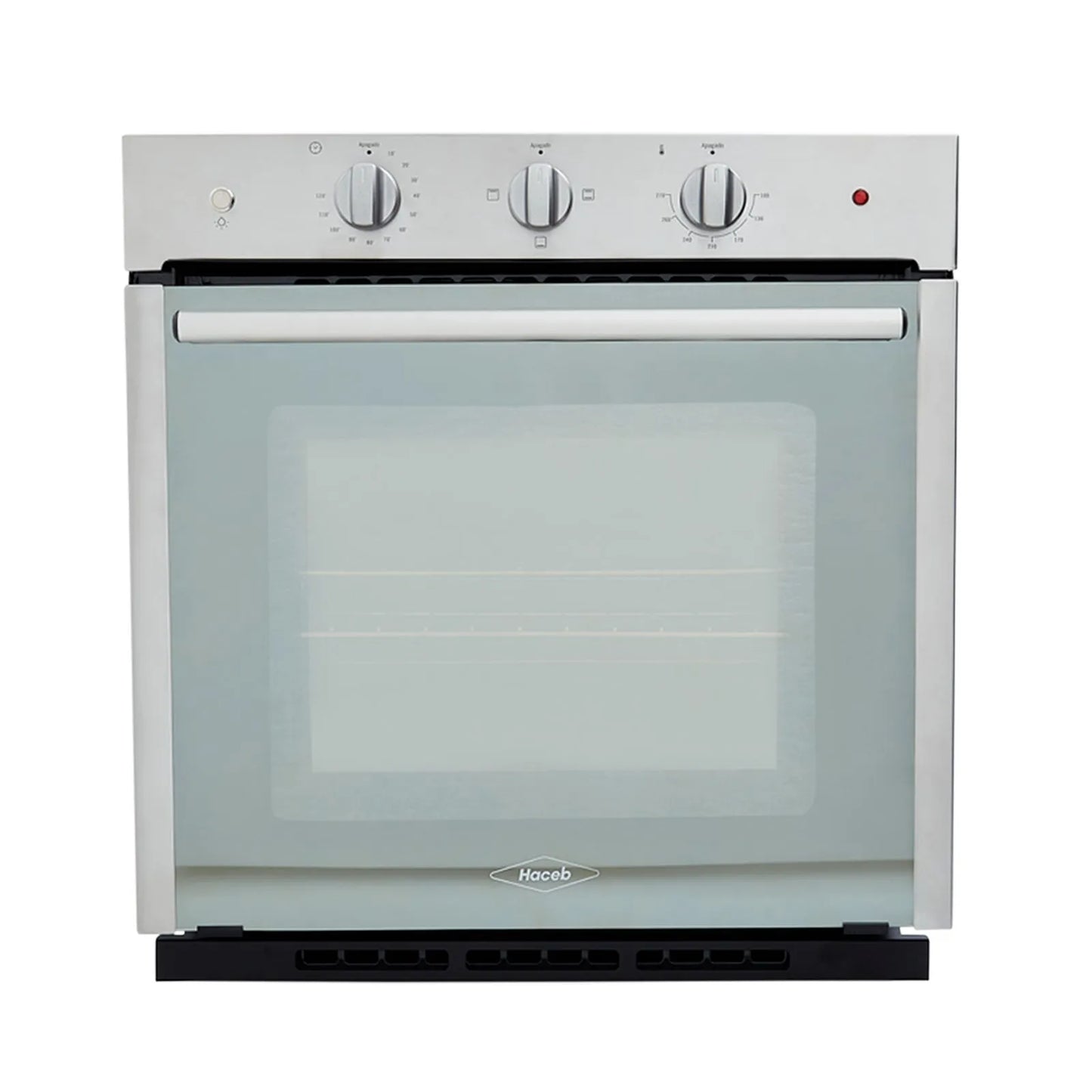 Horno eléctrico Tandoori 60 cm inox con vidrio reflectivo 120V Haceb - HE TANDOORI 60 INOX 120V - Logí­stica Haceb