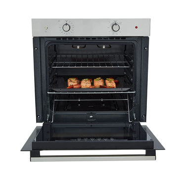 Horno mixto Tofu 60 cm inox con vidrio reflectivo gas natural 120V Haceb- HX TOFU 60 INOX GN - Logística Haceb