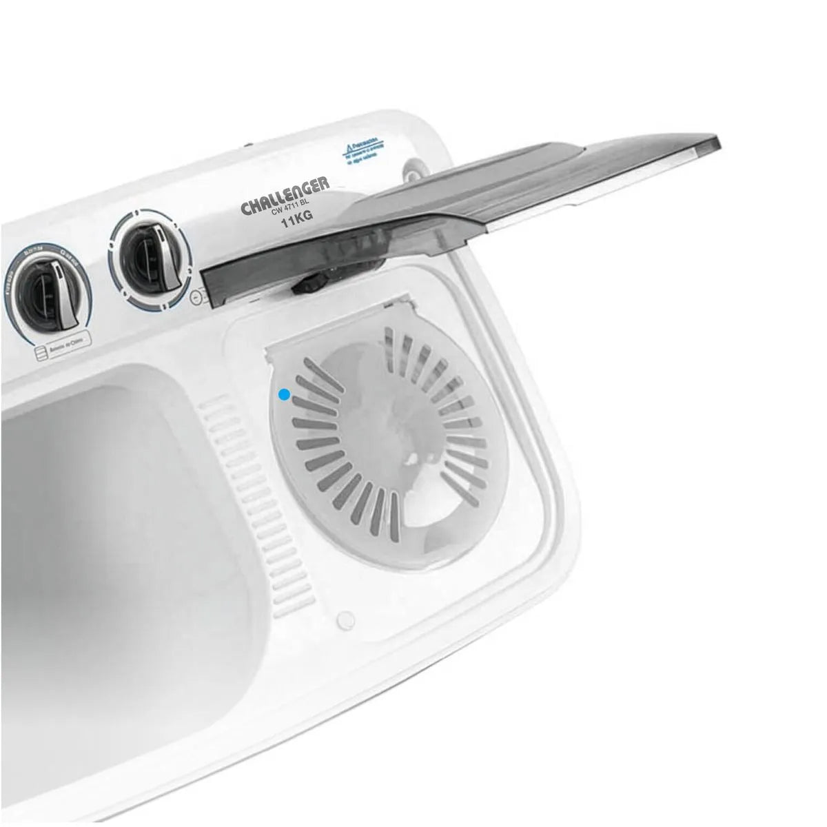 Lavadora Challenger Semiautomática Carga Superior 11 Kg - CW4711