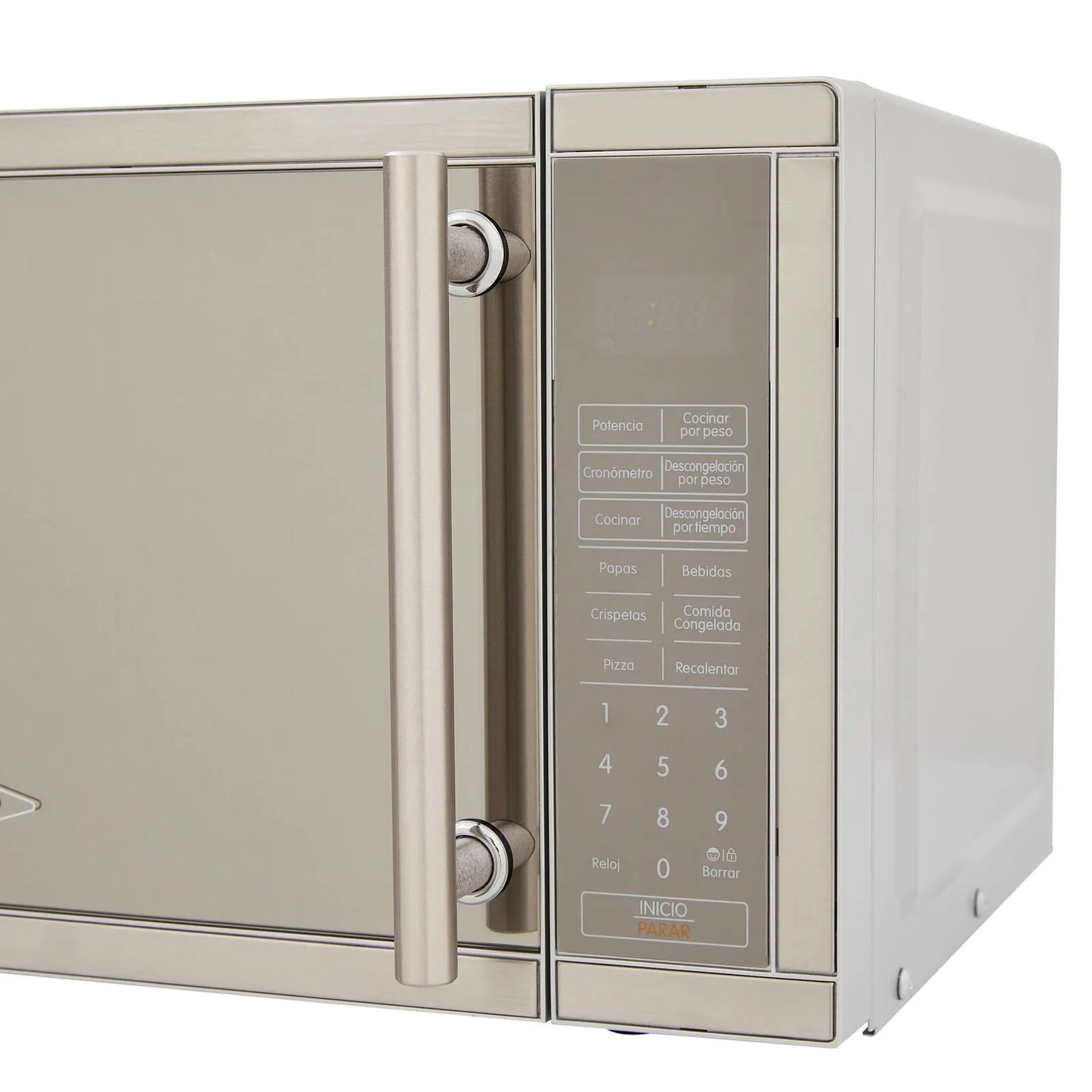 Horno Microondas Haceb INOX de 20 Lts - 0.7 - HORNO AR HM-0.7 ME INOX- Logística Haceb