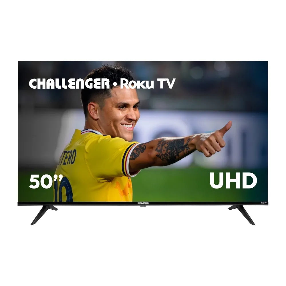 Televisor Challenger 50" LED 4K UHD Roku TV - 50KR15T2