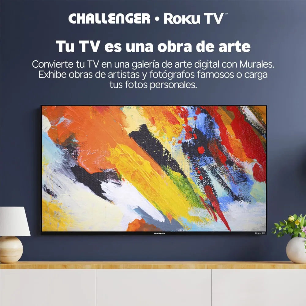Televisor Challenger 32" Led HD Roku Tv - 32KR14