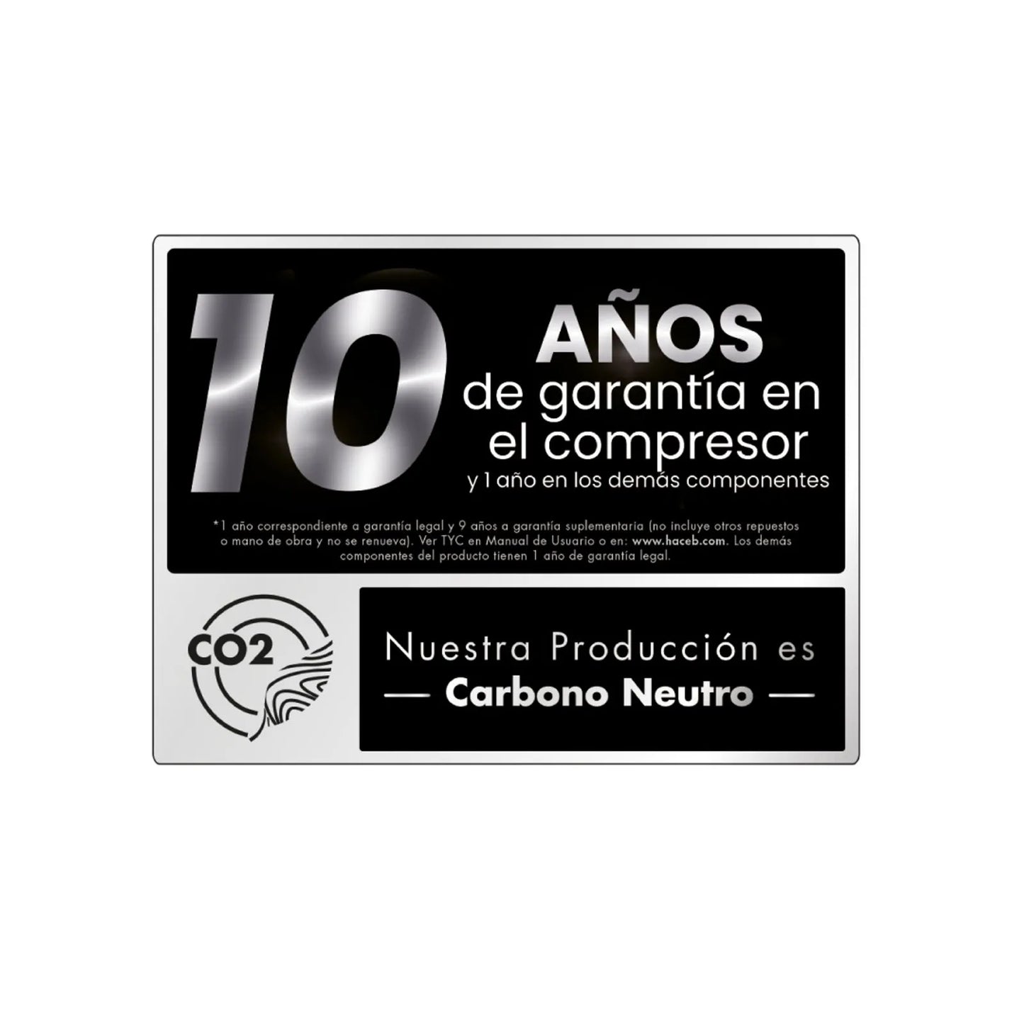 Nevera Haceb No Frost 243 Litros Manija Externa Negro Esmeralda