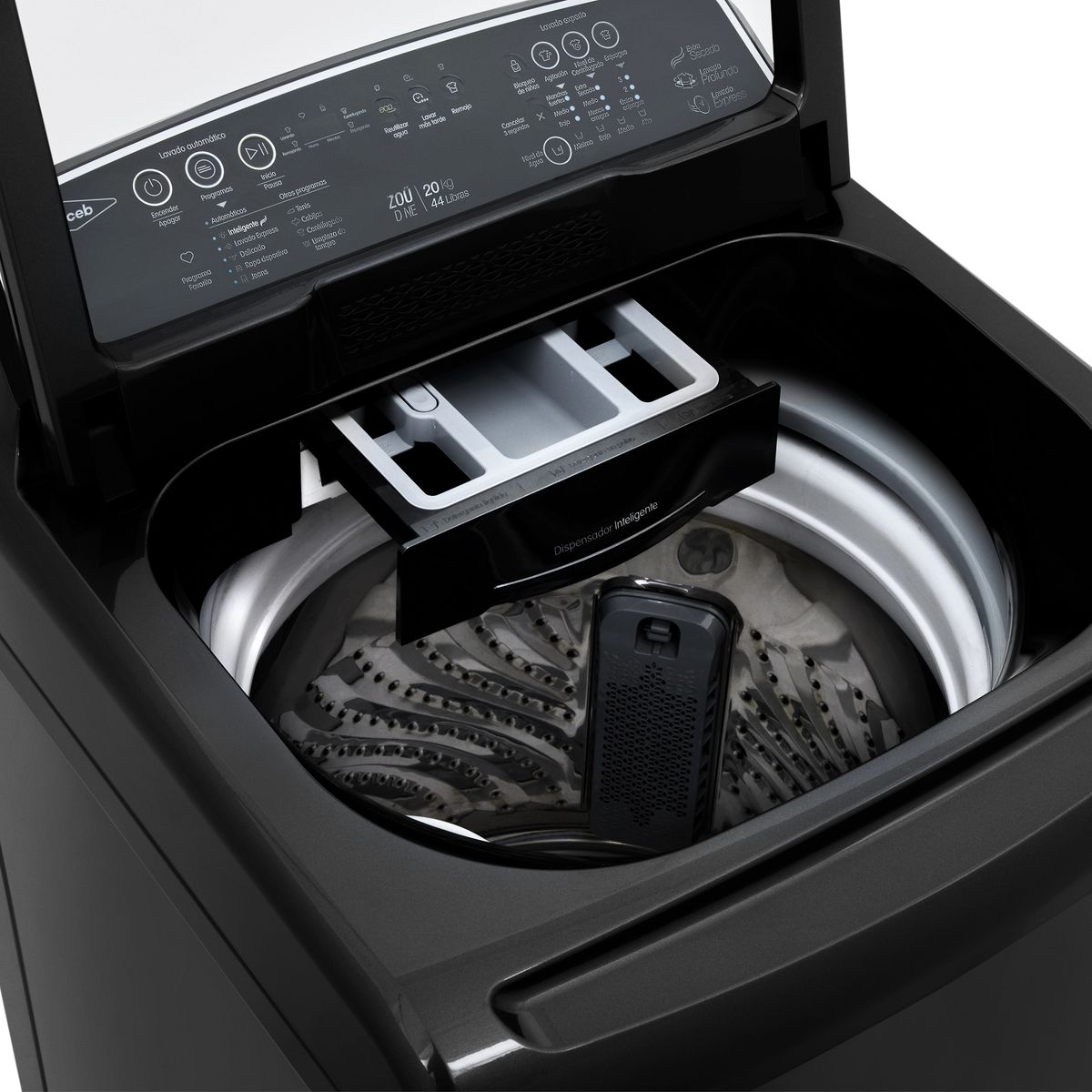 Lavadora ZOÜ 20 Kilogramos Haceb Digital LA20D-OX