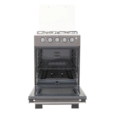 Estufa Romero Haceb de 4 puestos 50 cm a Gas Propano Plata - ESTUFA ROMERO 50-V MIX 3X1 GP PL - Logística Haceb