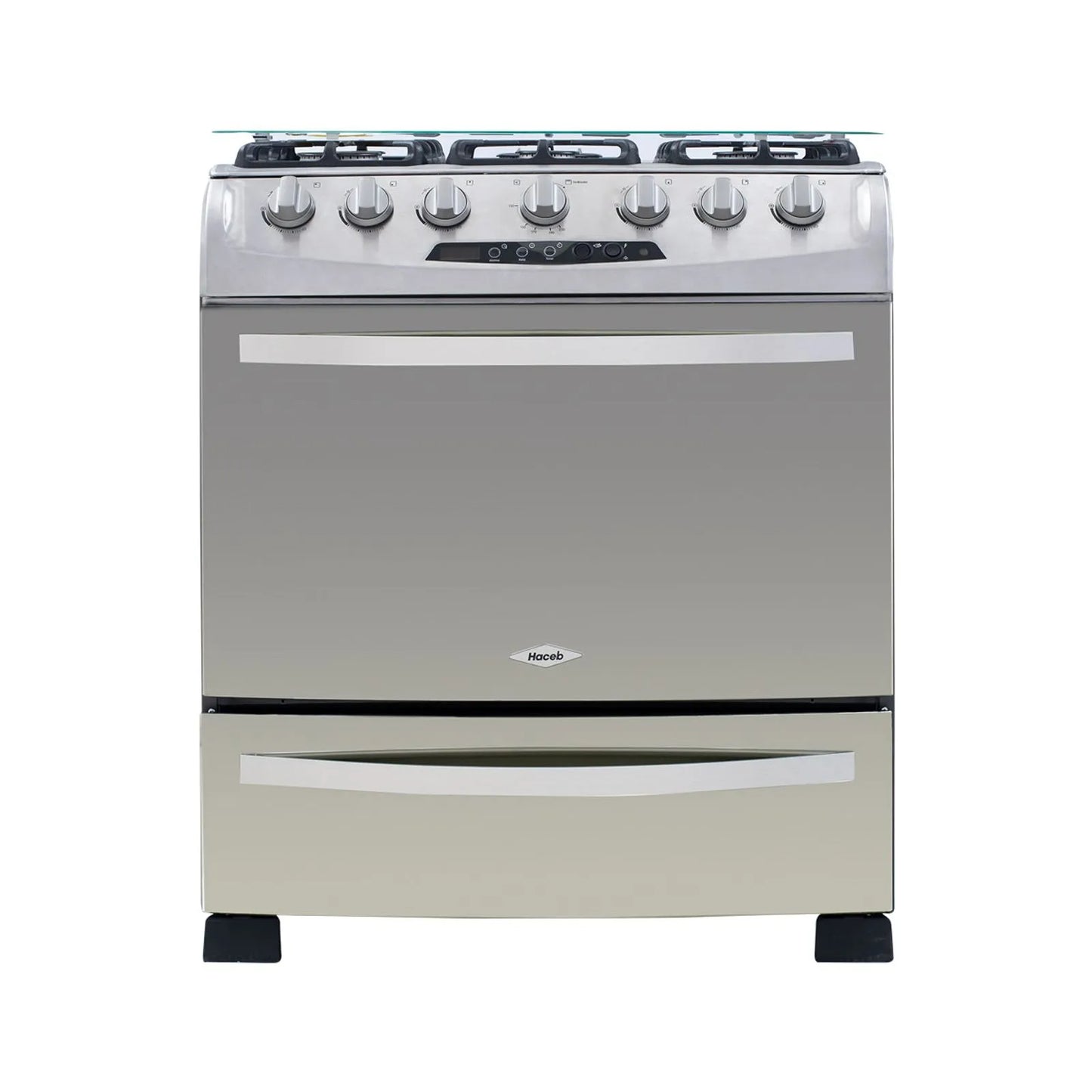 Estufa Orégano Haceb Ultra 76 cms inox gas natural - ESTOR 76 ULTRA GN INOX- Logística Haceb