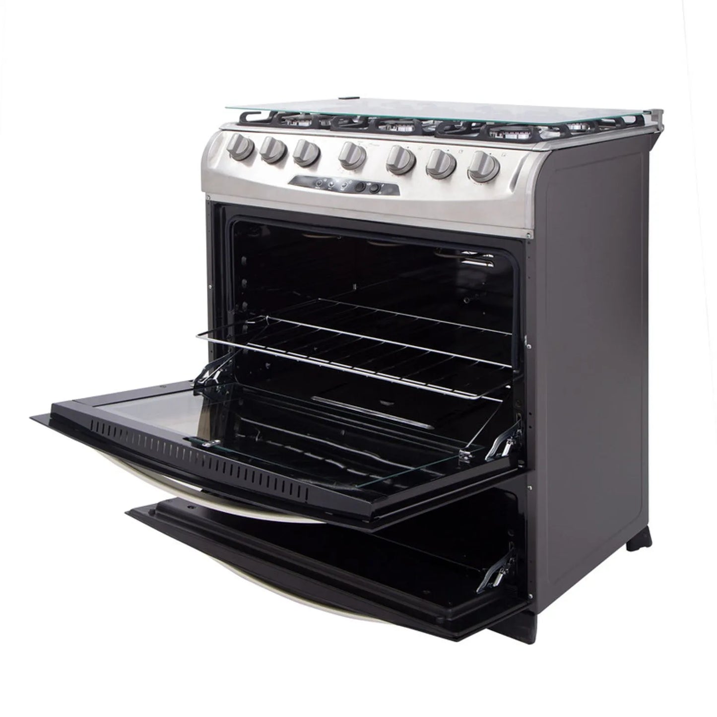 Estufa Orégano Haceb Ultra 76 cms inox gas natural - ESTOR 76 ULTRA GN INOX- Logística Haceb