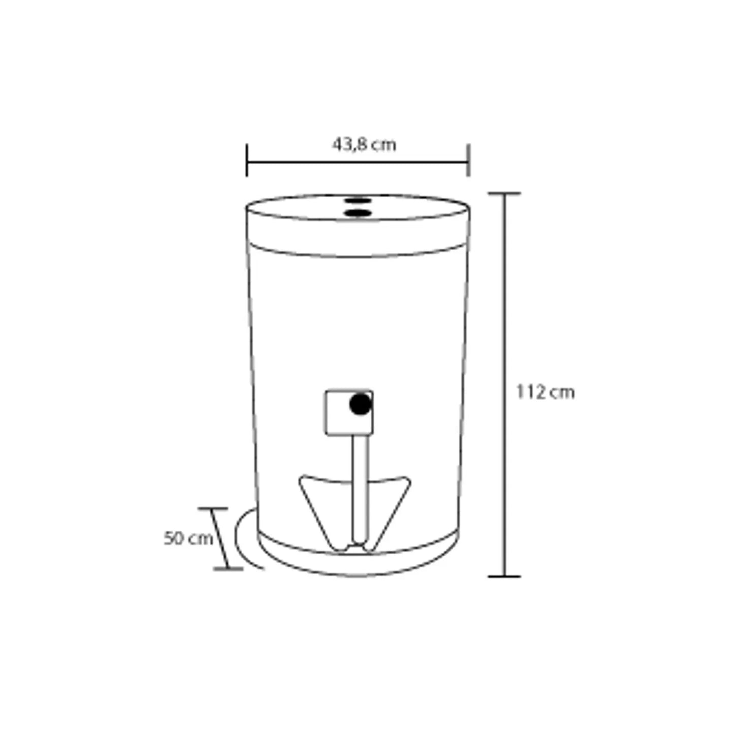 Calentador 20 gal acumulación gas natural blanco Haceb - CAL AS CDG-20 GN BL - Logí­stica Haceb