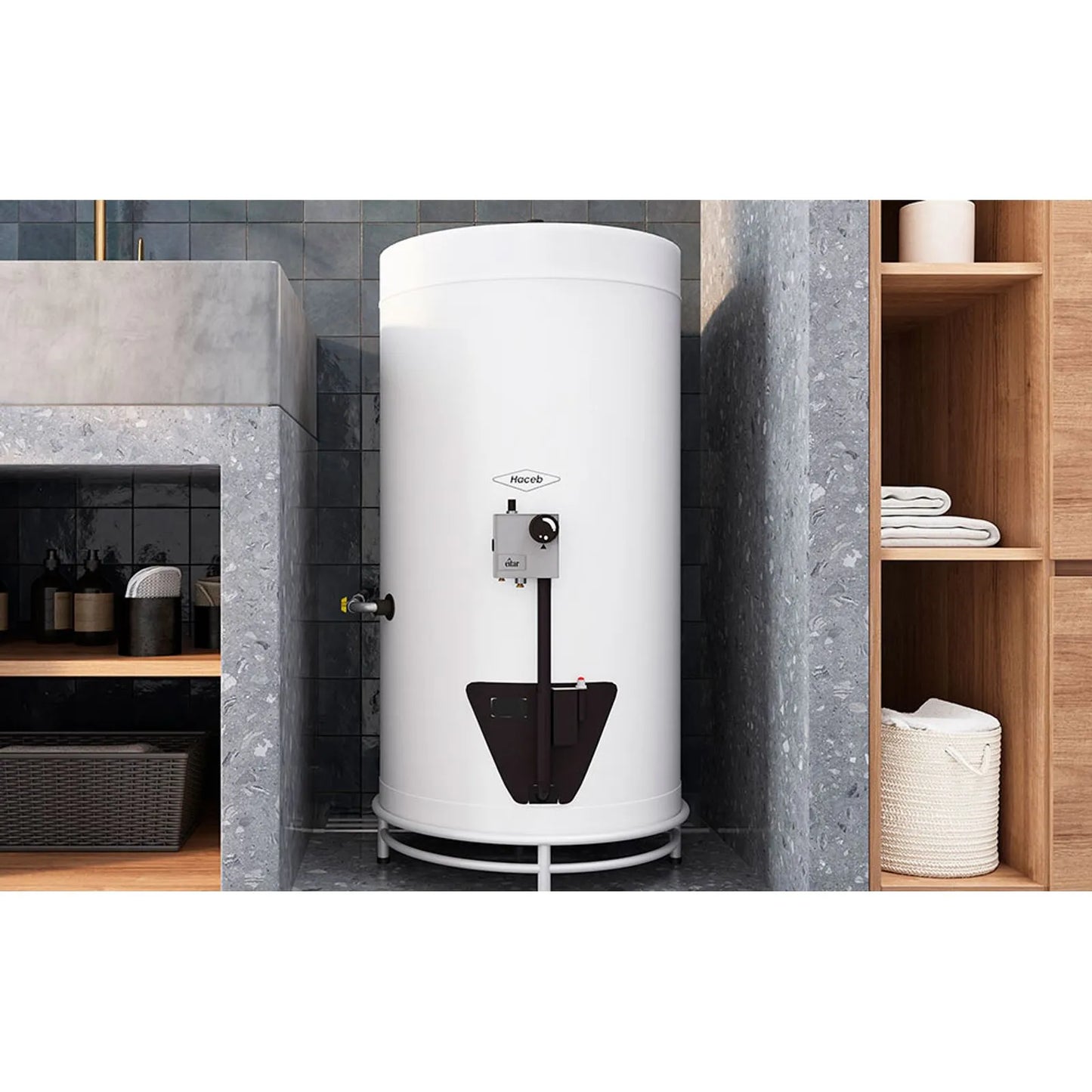Calentador 20 gal acumulación gas natural blanco Haceb - CAL AS CDG-20 GN BL - Logí­stica Haceb