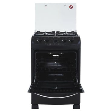 Estufa Orégano Haceb de 4 puestos 60 cm a Gas Natural Negro - ESTORG60-VF-NE