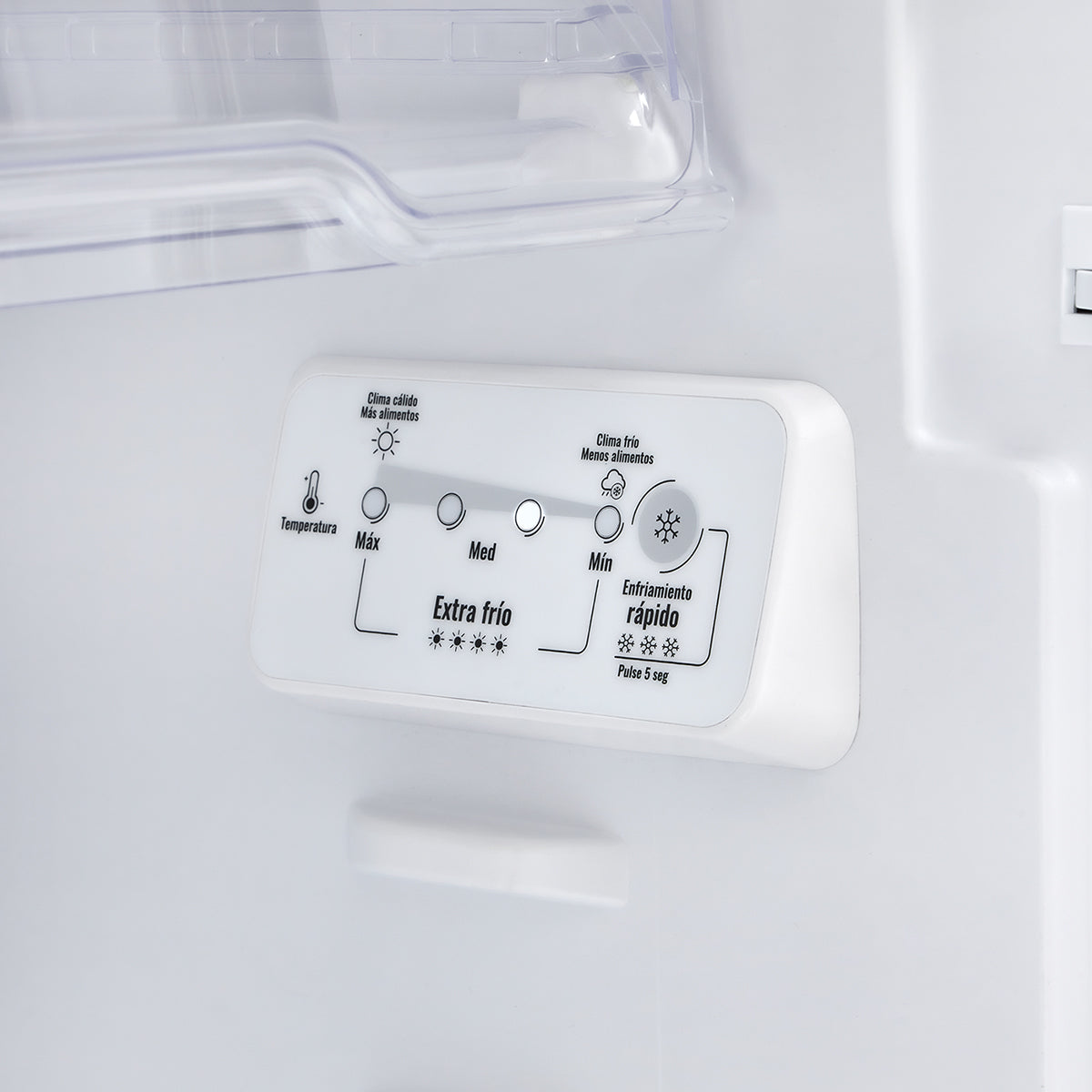 Nevera Haceb No Frost 271 Litros Manija Integrada Inox Inverter -  NEV 271 SE DA MI INOX INV