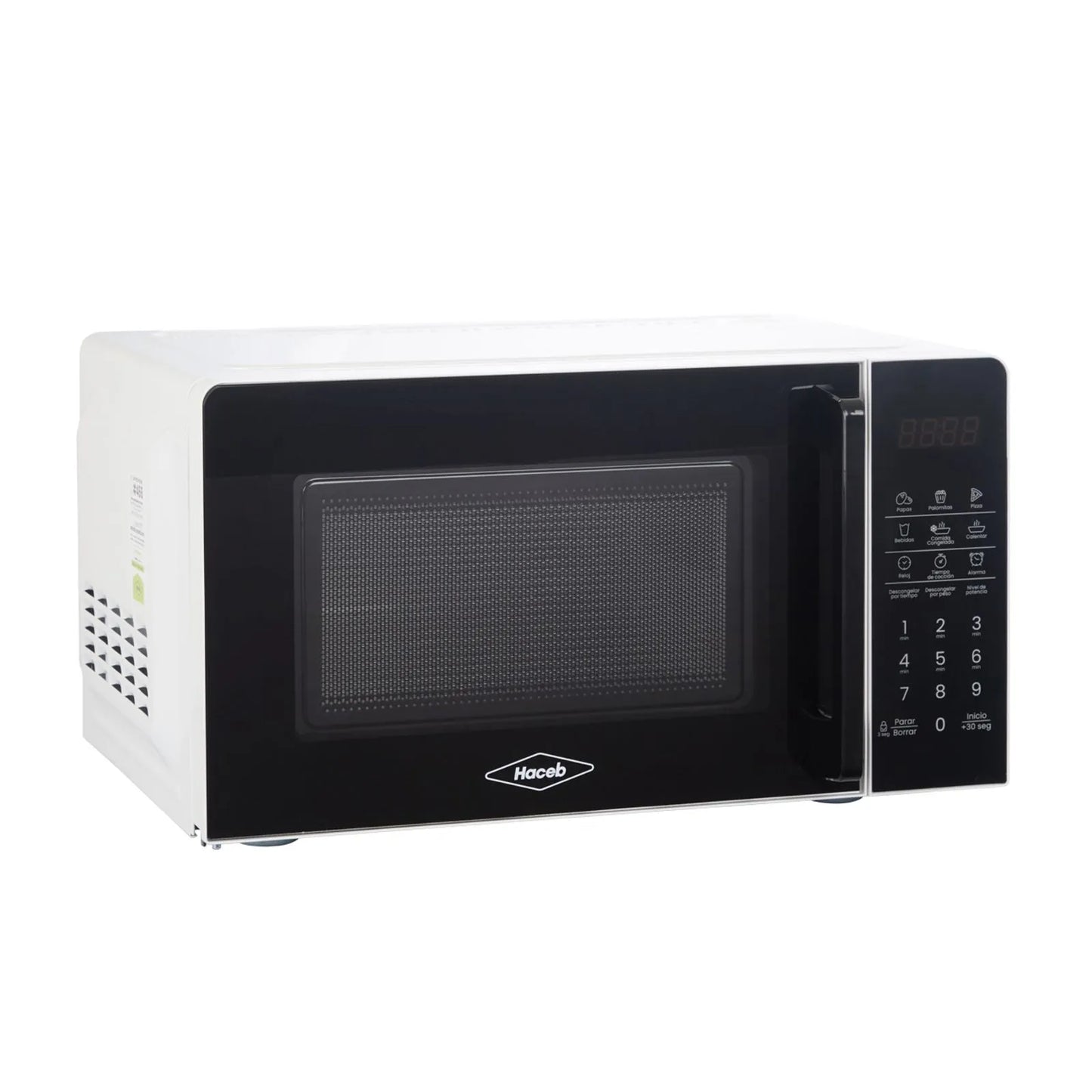 Horno Microondas Haceb Blanco de 20 lts - 0.7- Logística Haceb
