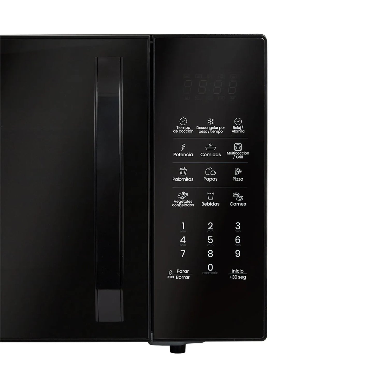 Horno Microondas Haceb Negro con GRILL de 25 Lts - 0.9 - Logí­stica Haceb