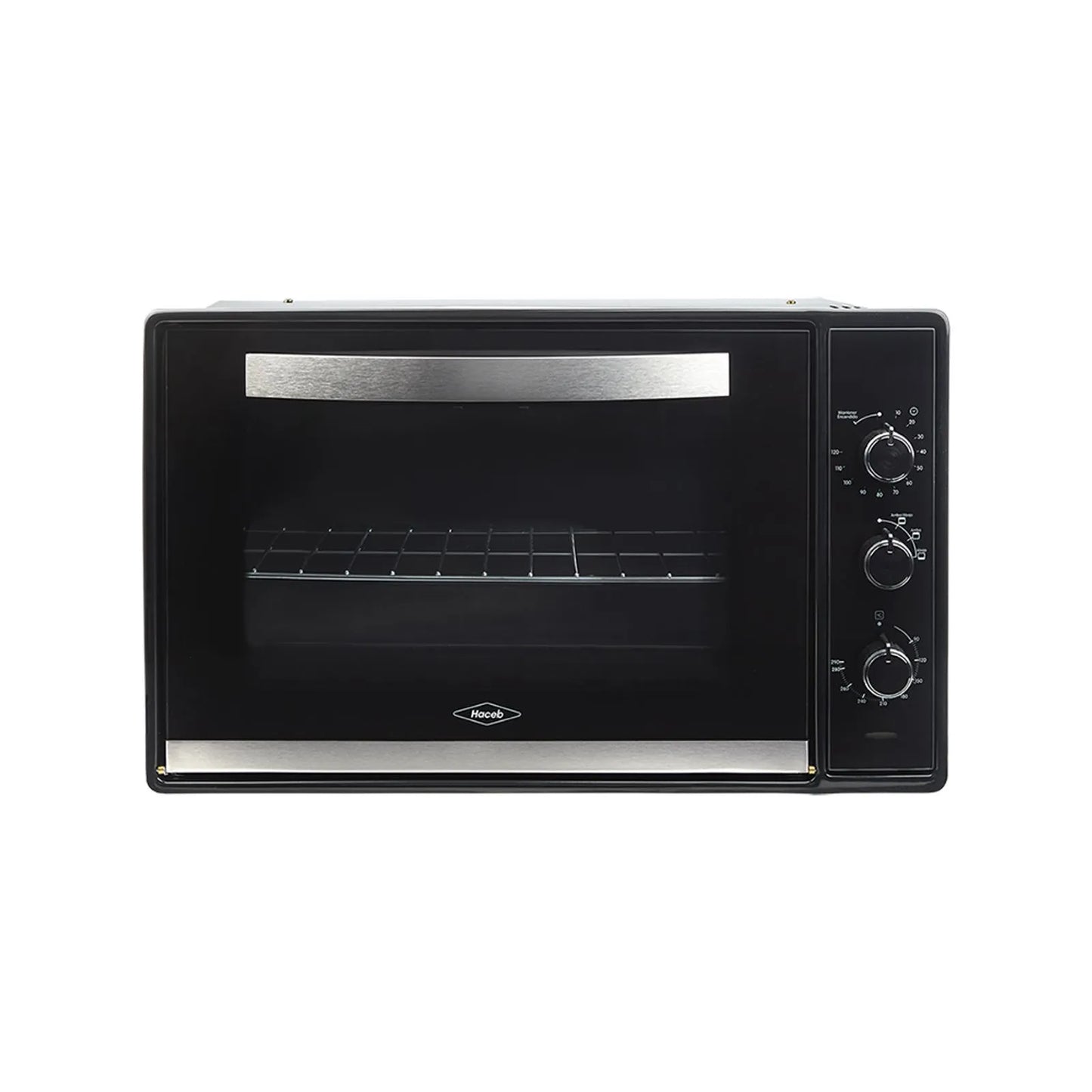 Horno eléctrico Medio Formato Negro 120V Haceb - HORNO 60-36 ELEC 120V NE - Logí­stica Haceb