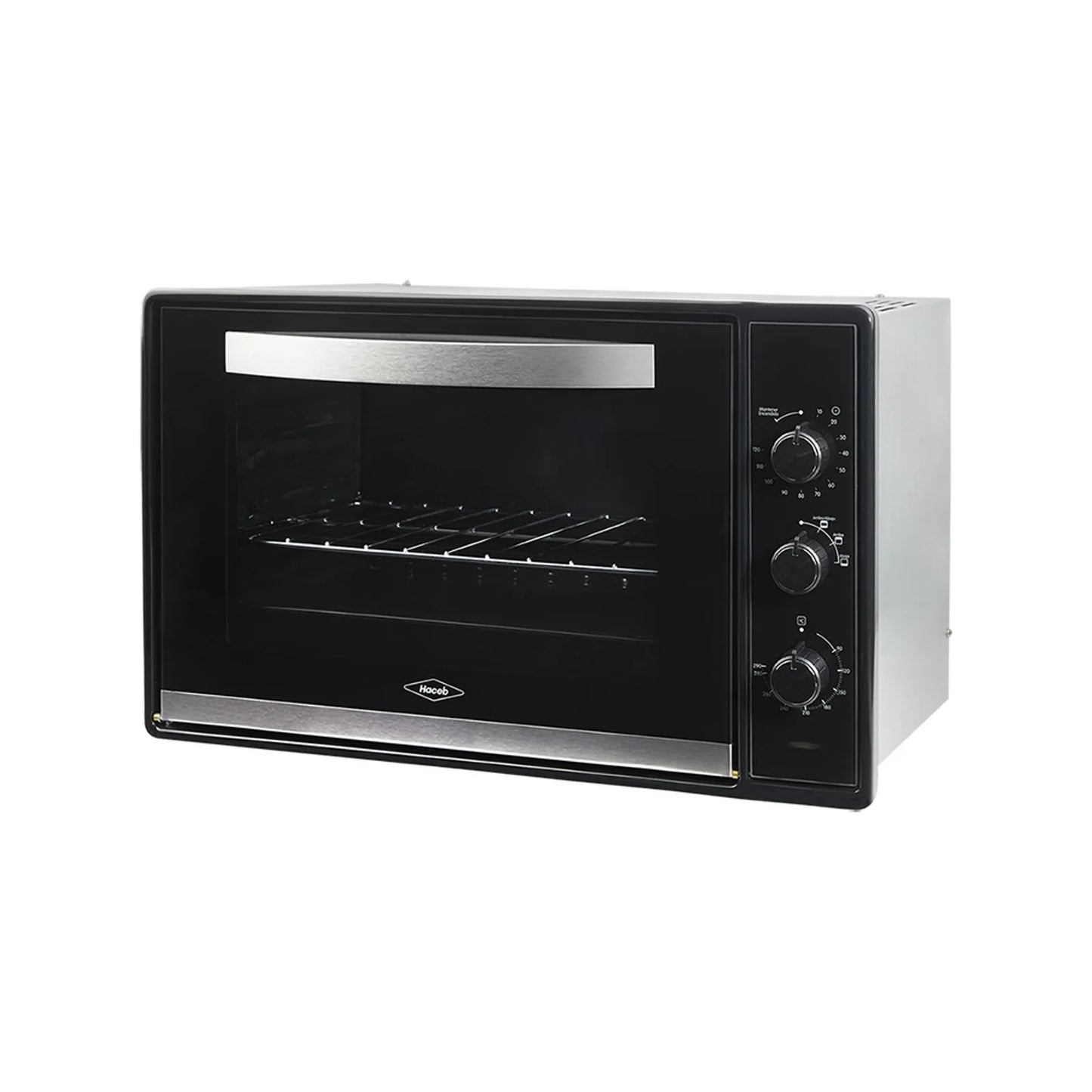Horno eléctrico Medio Formato Negro 220V Haceb - HORNO 60-36 ELEC 220V NE - Logí­stica Haceb