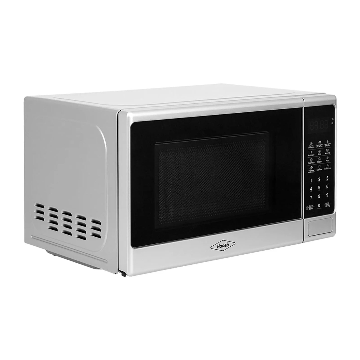 Horno Microondas Haceb Plata de 20 lts - 0.7- Logí­stica Haceb