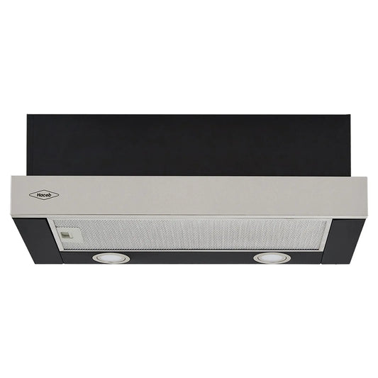 Campana Haceb retractil inox 60 Cm 3 velocidades - Logística Haceb