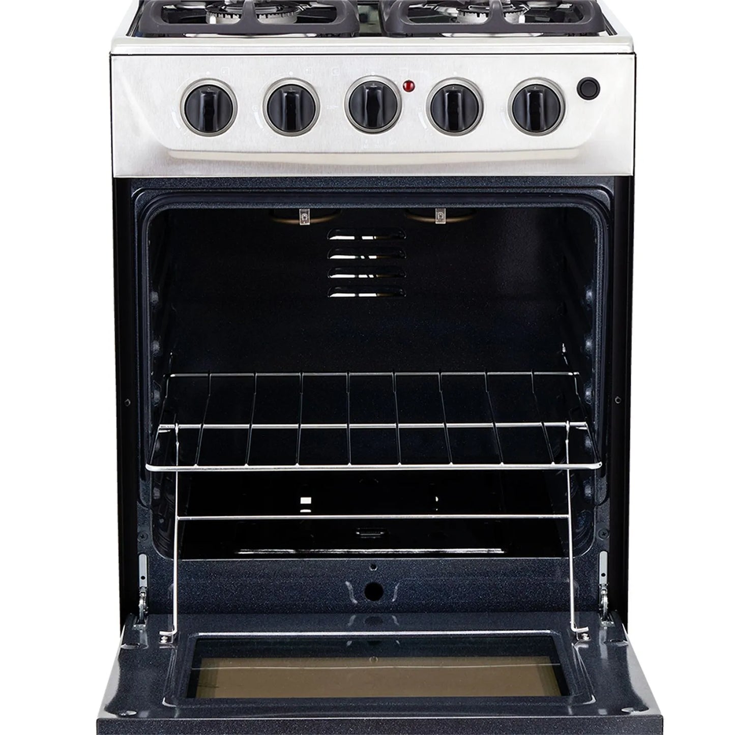 Estufa Romero Ultra de 4 puestos 50 cm a Gas Natural Inox - ESTRO50T-INOX