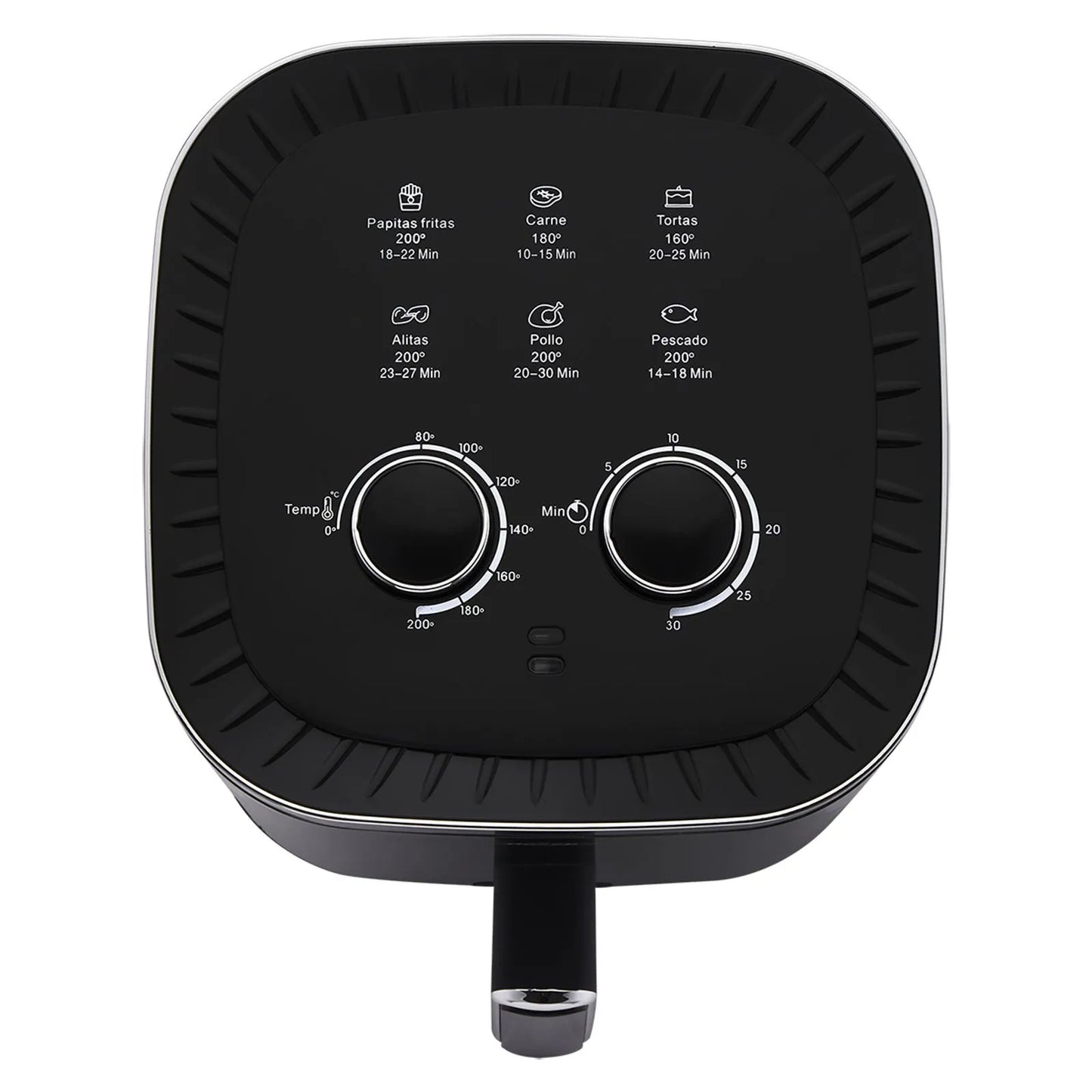 Freidora de aire Haceb 4.2 litros - Negra