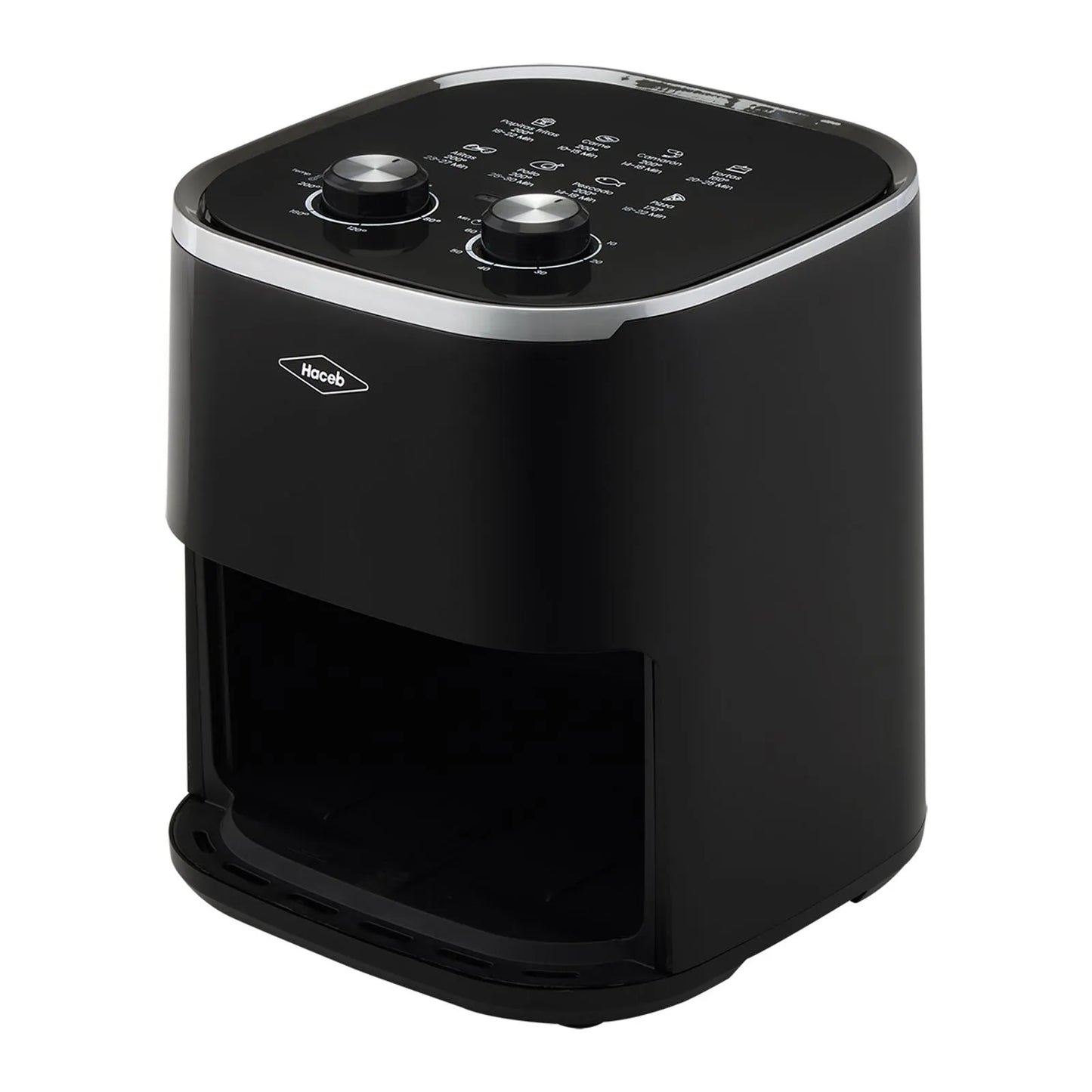 Freidora de aire Haceb 4.2 litros - Negra