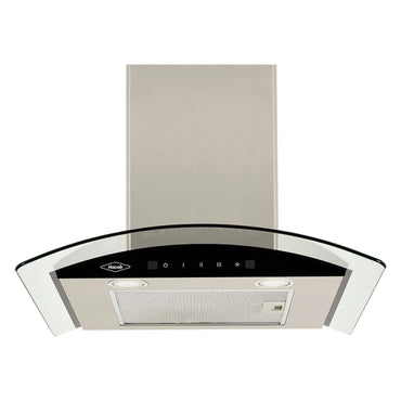 Campana peninsula Haceb vidrio inox-negro 60 Cm 3 velocidades- Logística Haceb