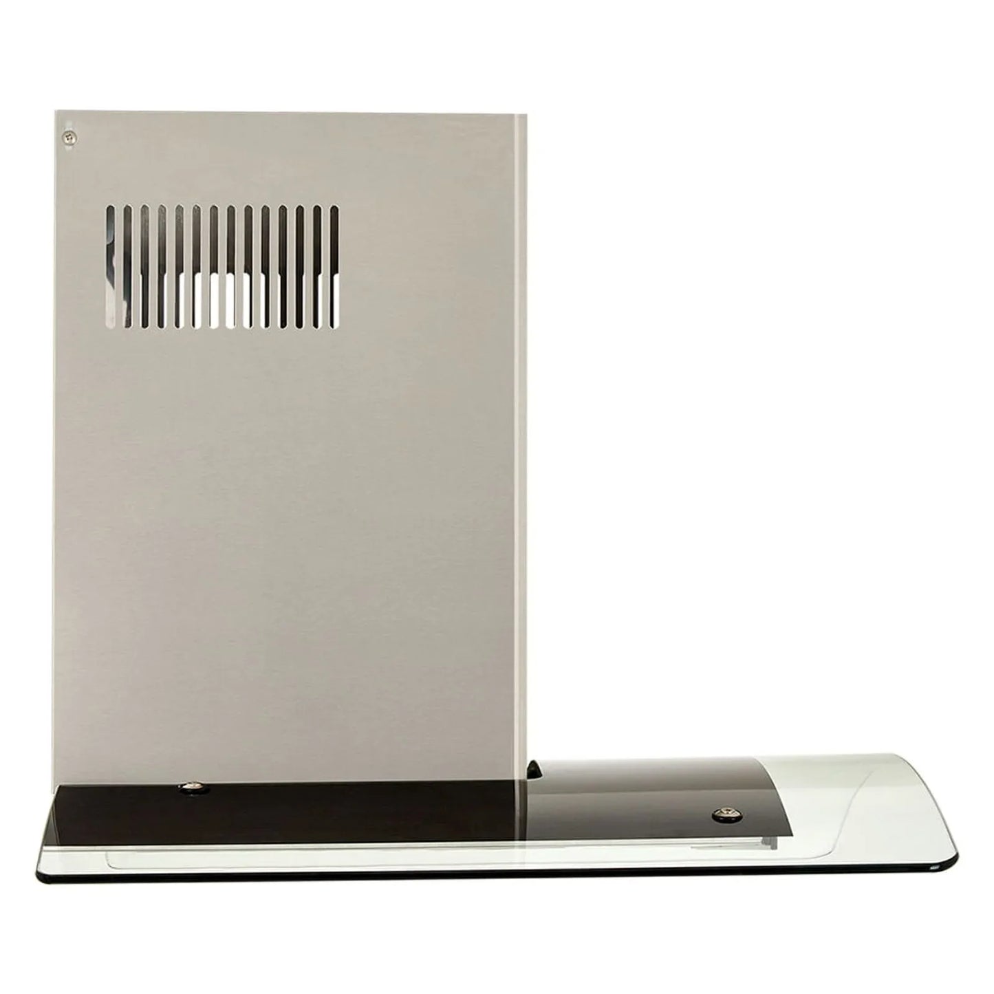 Campana peninsula Haceb vidrio inox-negro 60 Cm 3 velocidades- Logística Haceb