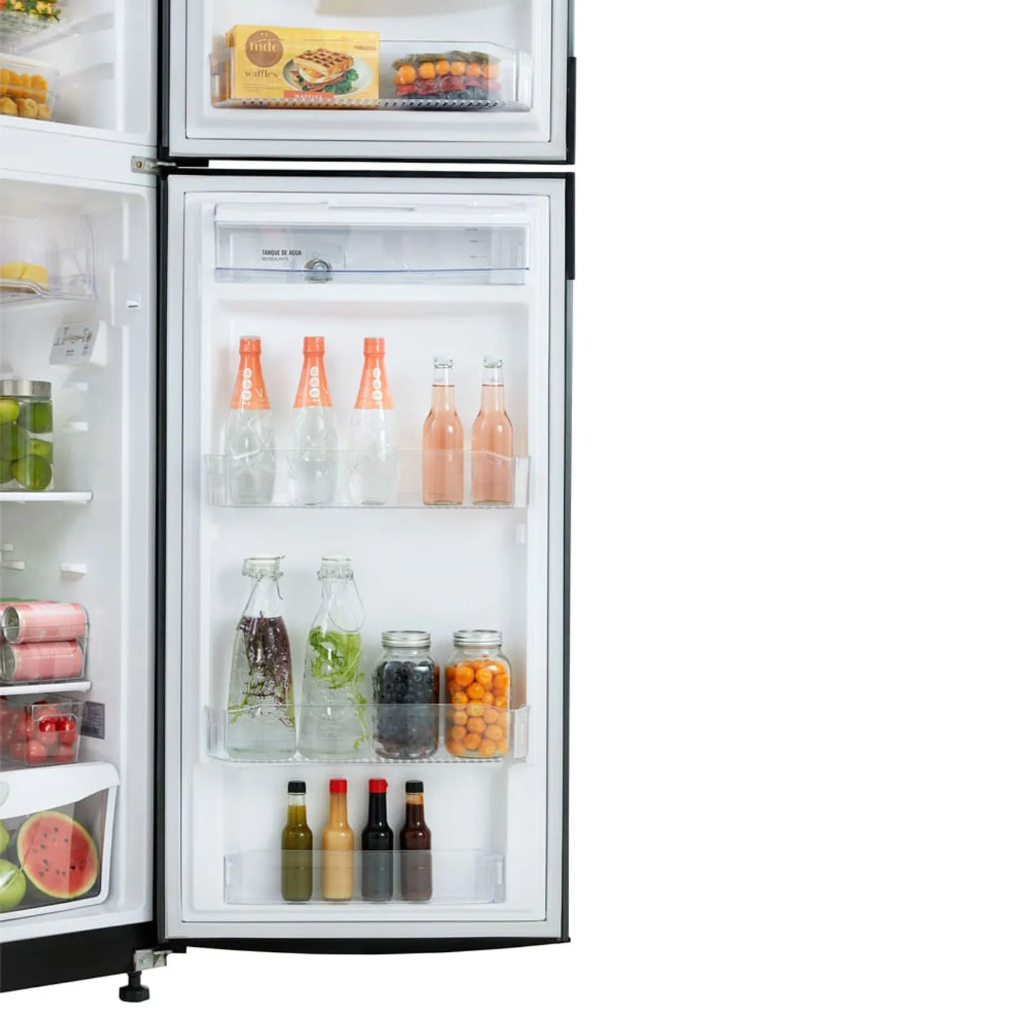 Nevera Haceb No Frost 311 Litros Manija Integrada Negro Esmeralda Inverter - NEV311-DAMI-NE-INV