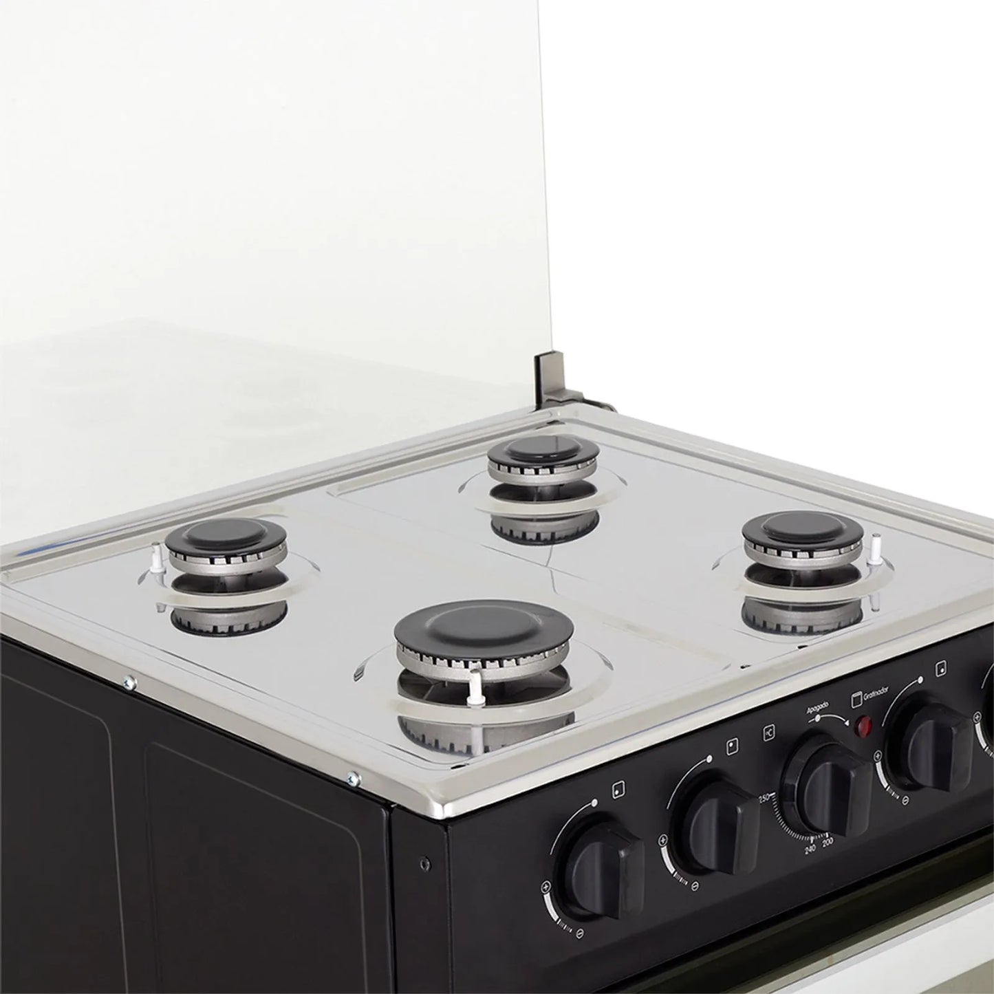 Estufa Romero Réflex de 4 puestos 50 cm a Gas Natural Negro - ESTRO50VI-NE