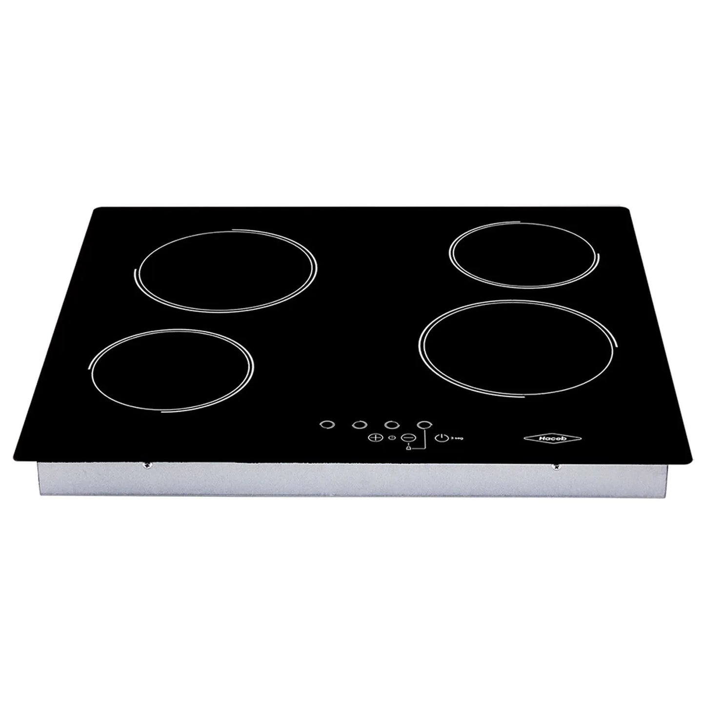 Estufa de empotrar vitrocerámica 60x51cm eléctrica Haceb - CUB VITRO 60 220V- Logística Haceb