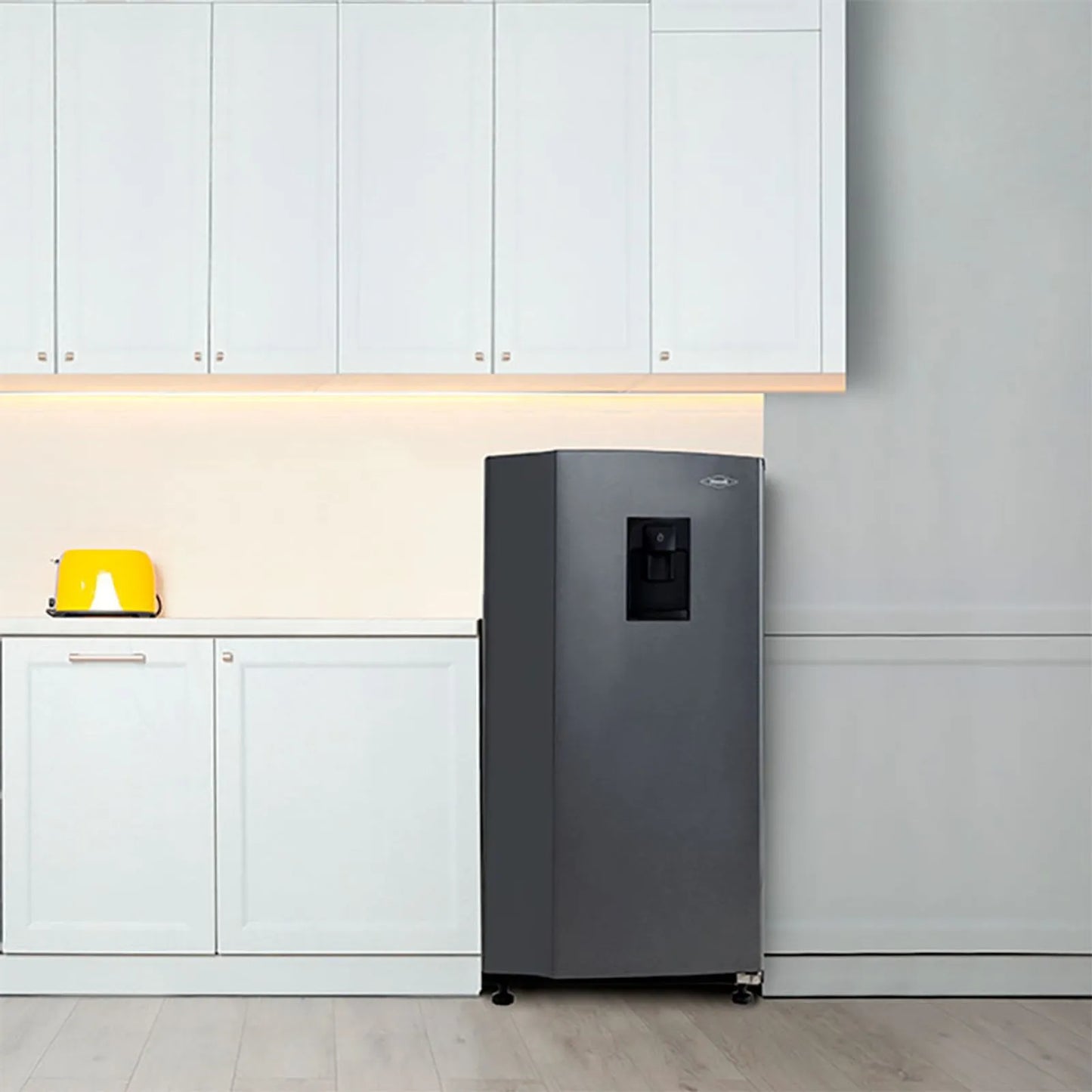 Nevera Haceb Frost 250 litros manija integrada titanio -  NEV 250 CE TI R2