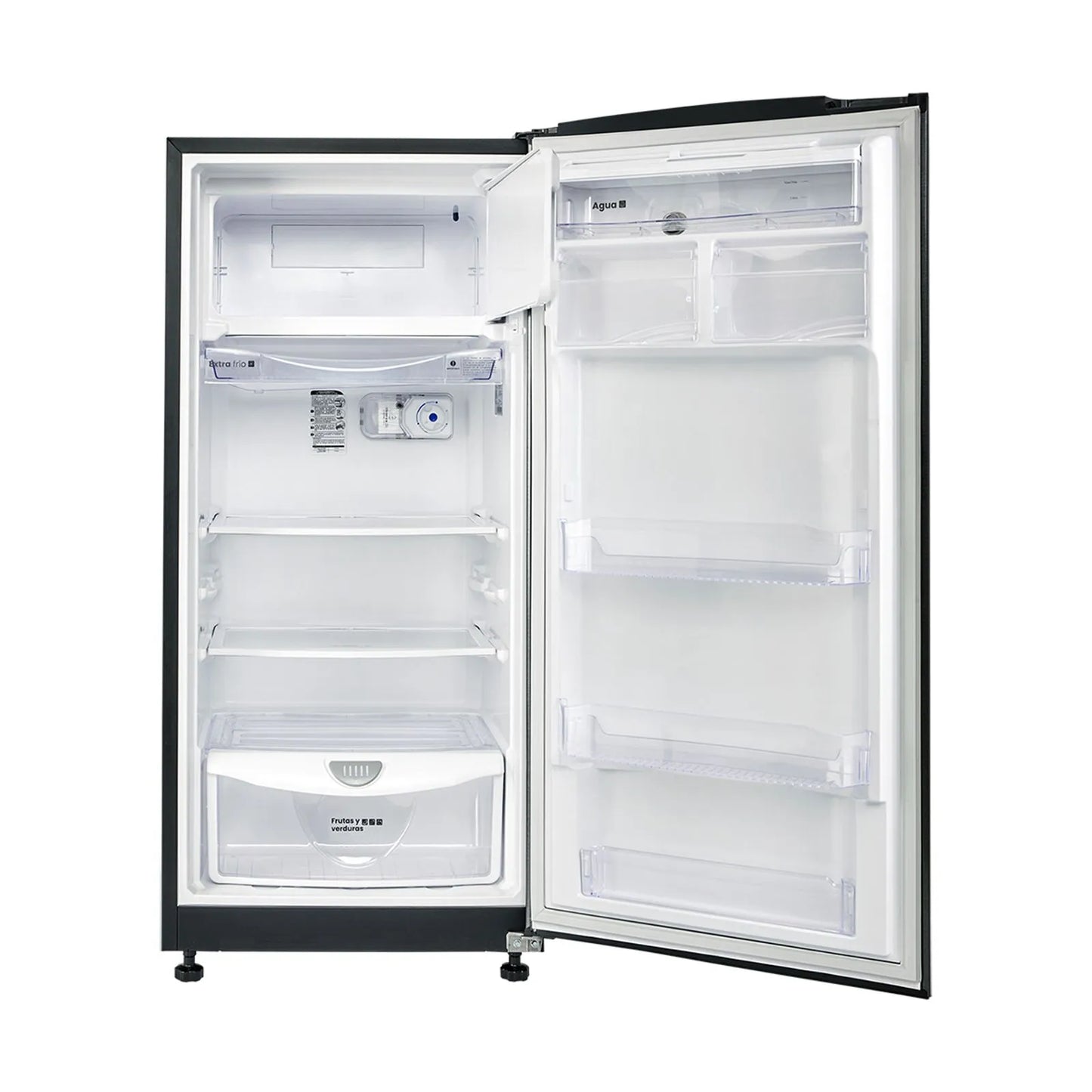 Nevera Haceb Frost 250 litros manija integrada titanio -  NEV 250 CE TI R2