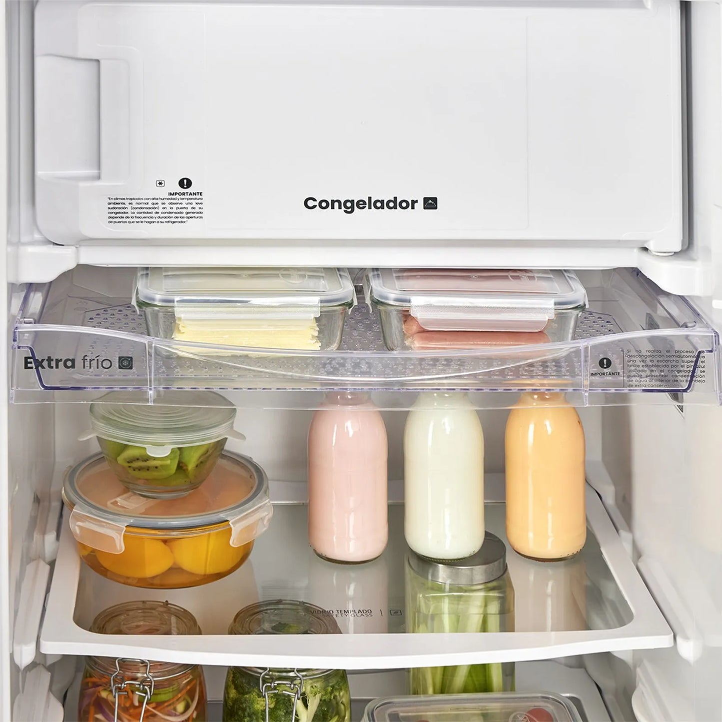 Nevera Haceb Frost 250 litros manija integrada titanio -  NEV 250 CE TI R2