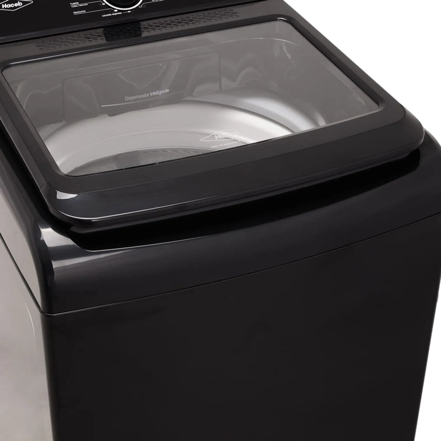 Lavadora Haceb carga superior 18 Kg con perilla negra - LAV CS 18 KG M NE - Logí­stica Haceb