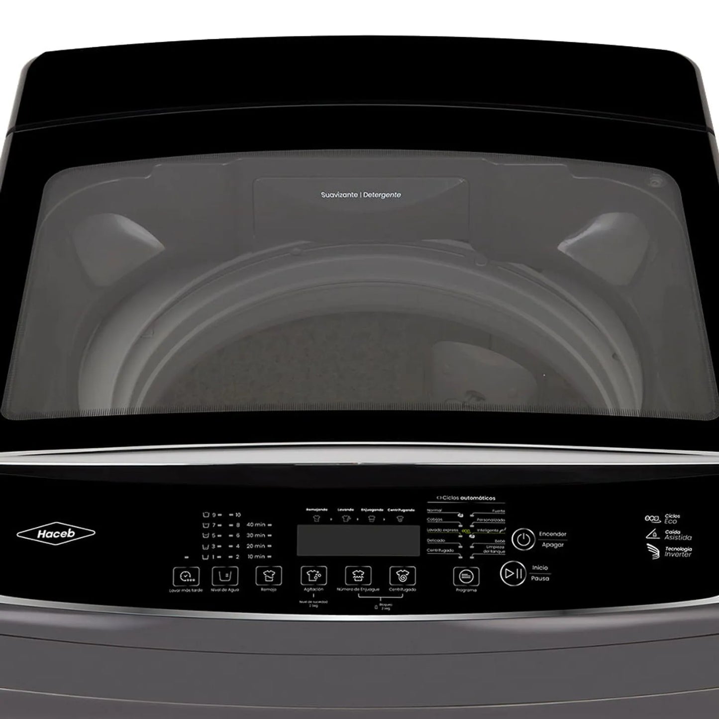 Lavadora Haceb carga superior 22 Kg panel digital - LAV CS 22 KG D GC - Logí­stica Haceb