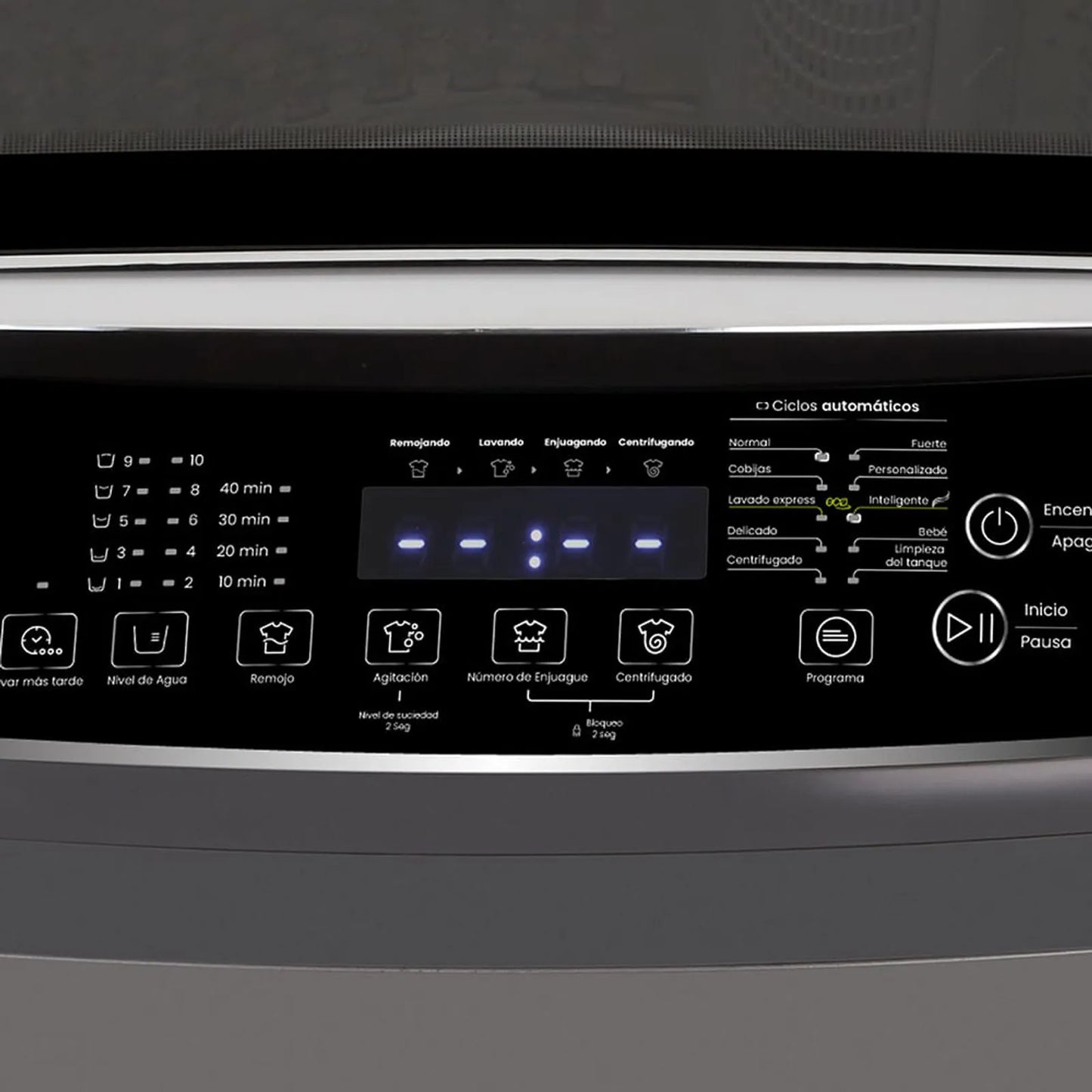 Lavadora Haceb carga superior 22 Kg panel digital - LAV CS 22 KG D GC - Logí­stica Haceb