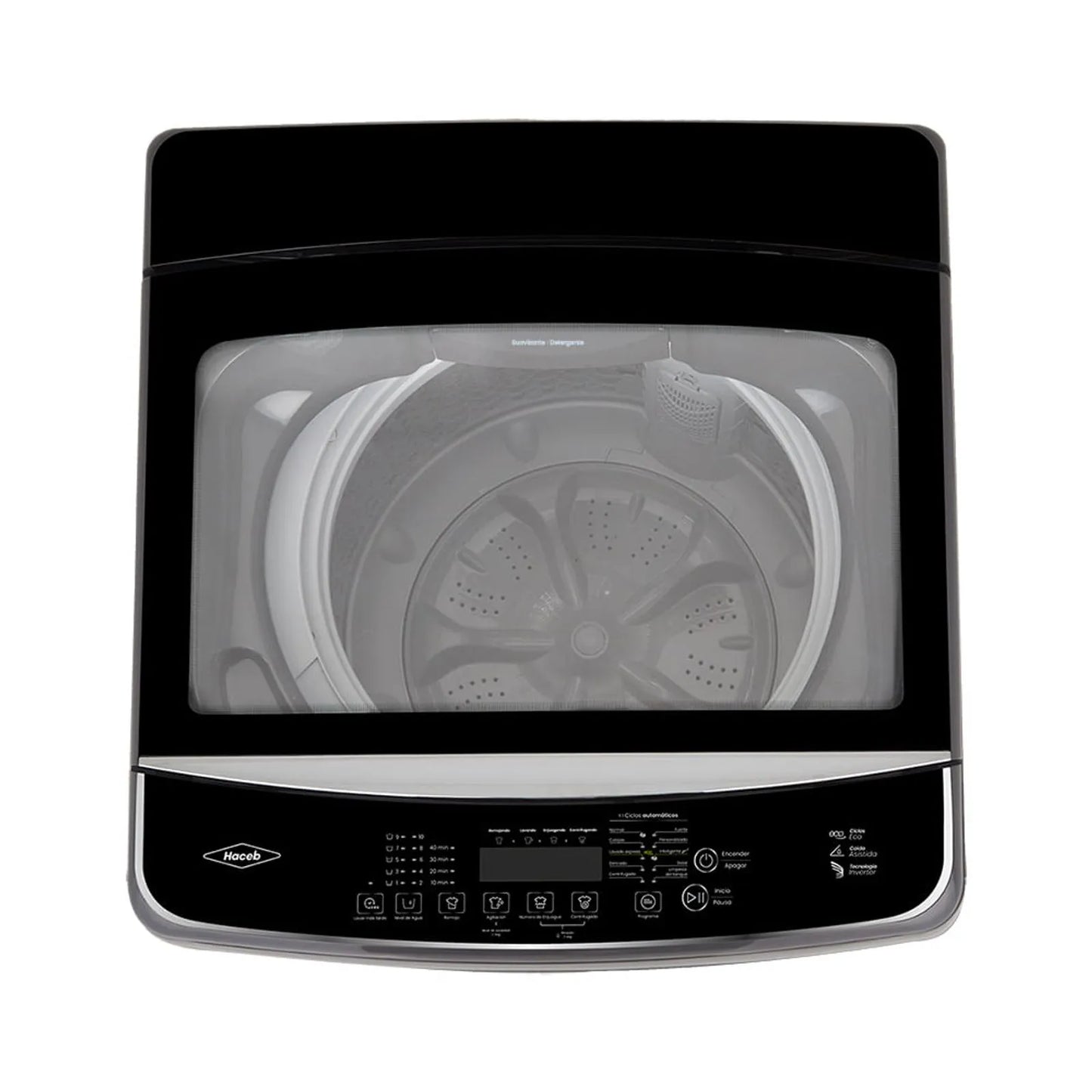 Lavadora Haceb carga superior 22 Kg panel digital - LAV CS 22 KG D GC - Logí­stica Haceb