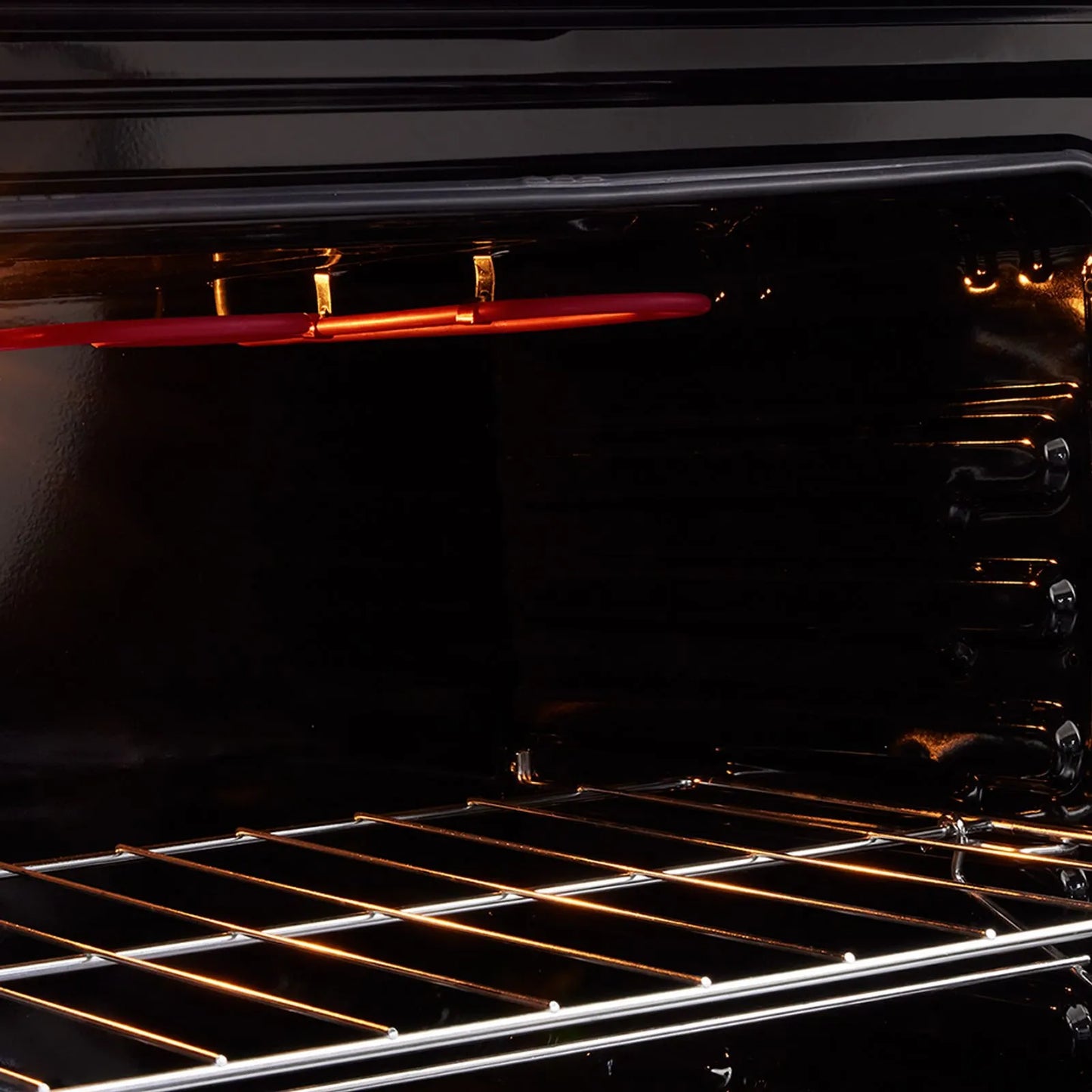 Estufa de piso en cristal Haceb de 76 cm gas natural azul - EST CRISTAL 76-T GN AZ- Logística Haceb