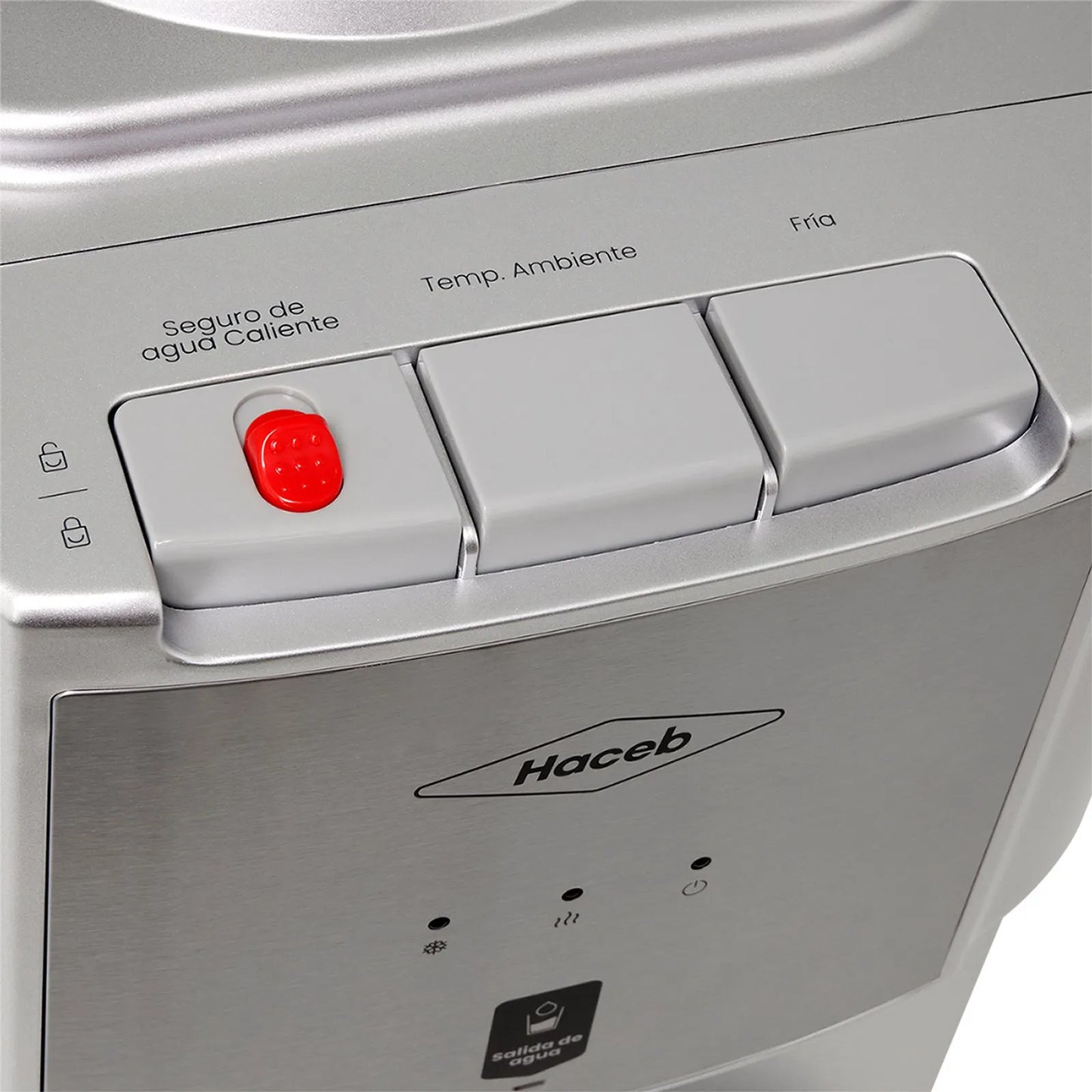 Dispensador de agua de piso con gabinete- Logística Haceb