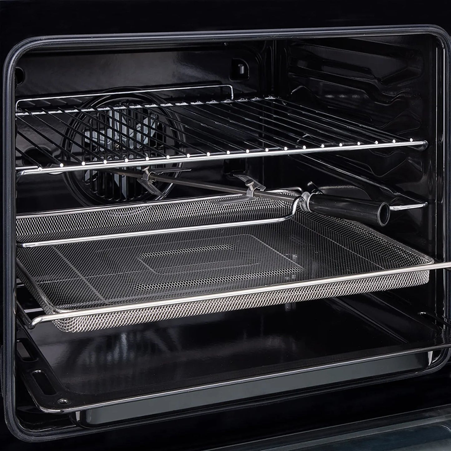 Horno electrico digital Haceb de 60cm Inox-negro a 220V - HE 60 TA DIG INOX NE 220V- Logística Haceb