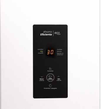 Calentador de paso tiro forzado Haceb de 15 litros modulante gas natural blanco - CP 15 LT TF GN DISP MOD BL- Logística Haceb