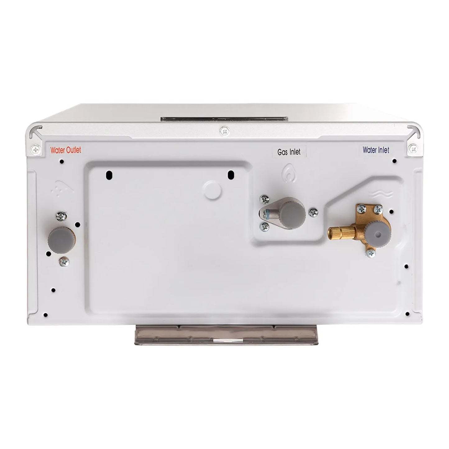 Calentador de paso tiro forzado Haceb de 15 litros modulante gas natural blanco - CP 15 LT TF GN DISP MOD BL- Logística Haceb