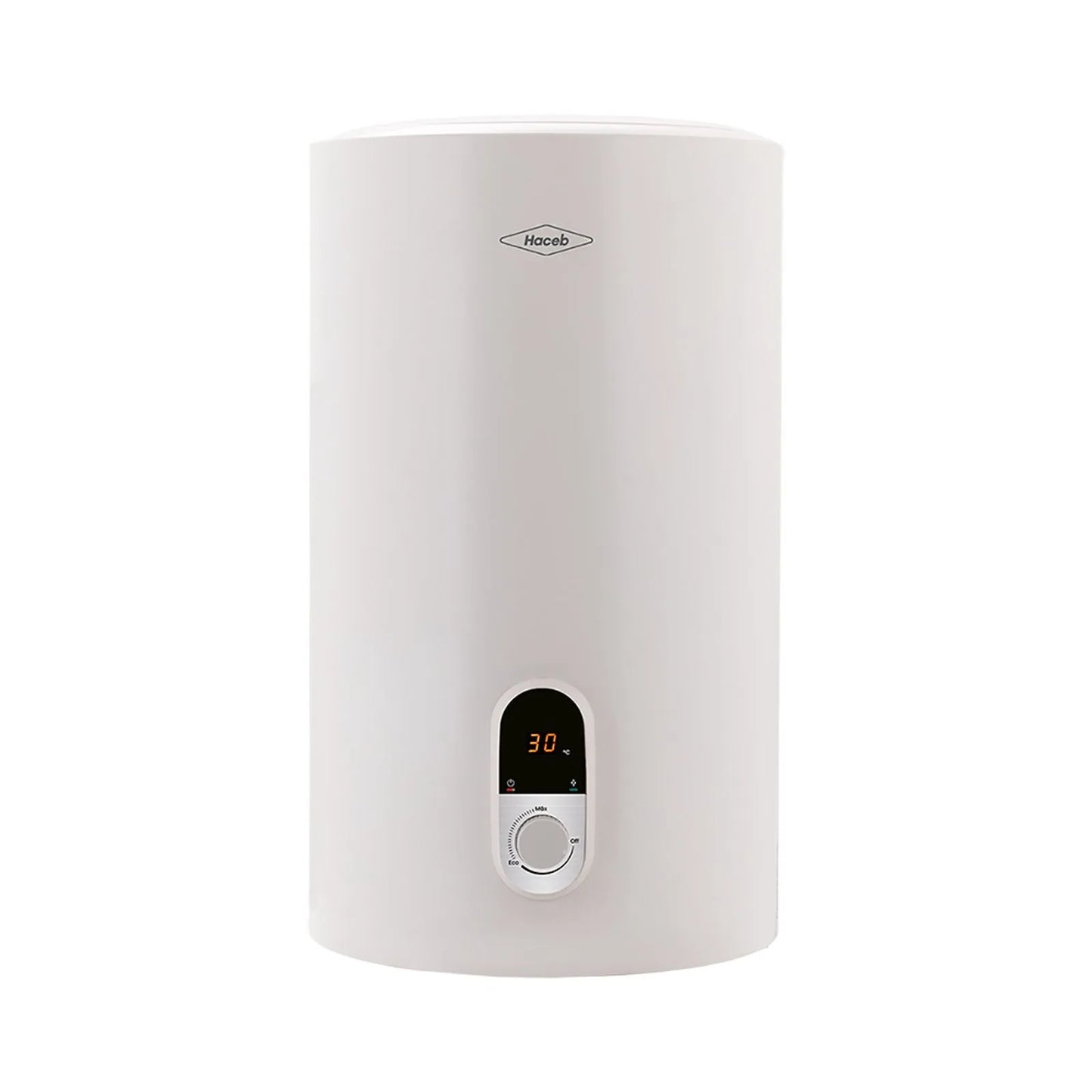 Calentador de acumulación eléctrico Haceb de 74 litros o 19 galones 120 V blanco - CAL CAE 74 110V BL- Logística Haceb