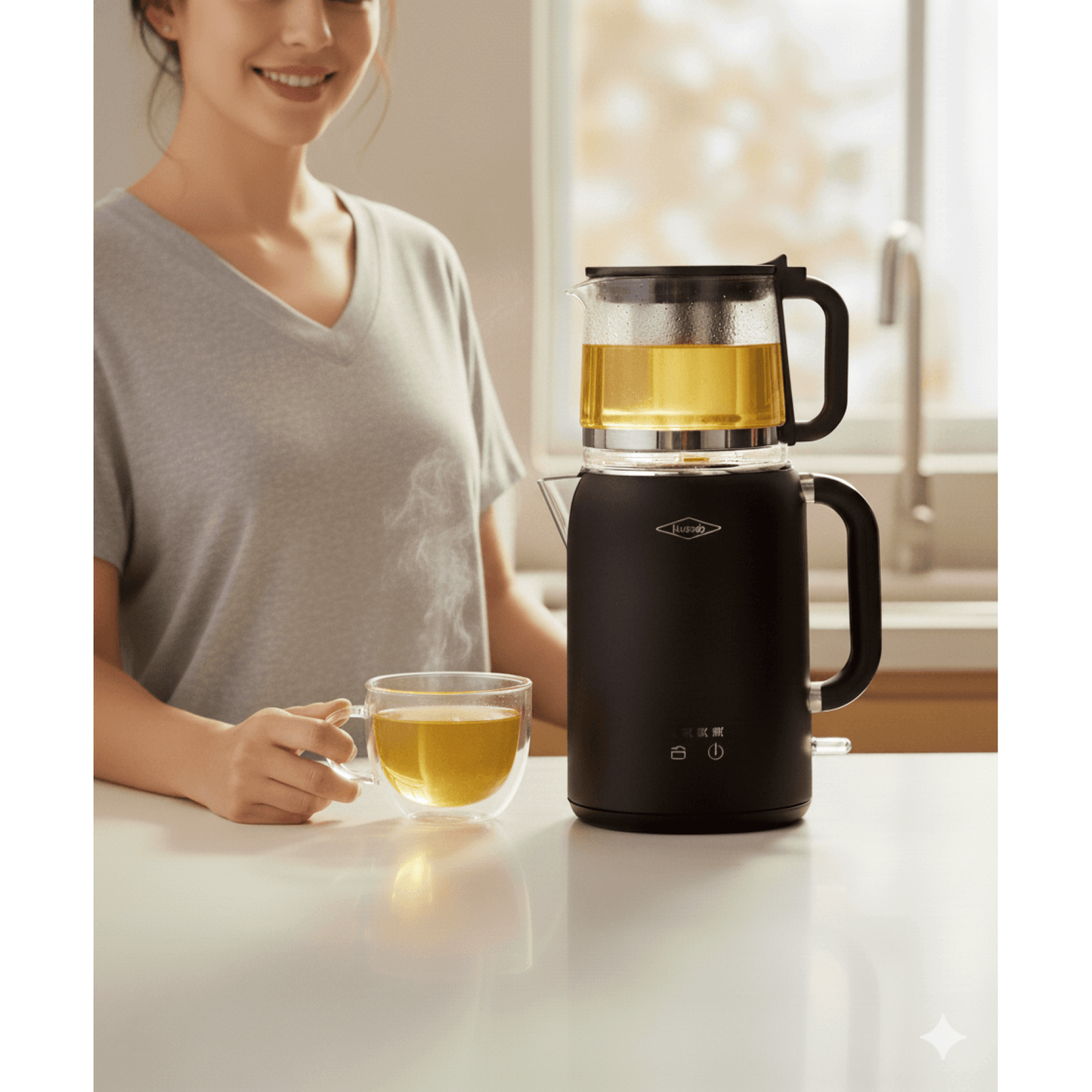 Hervidor de agua e infusor electrico Haceb- Logística Haceb