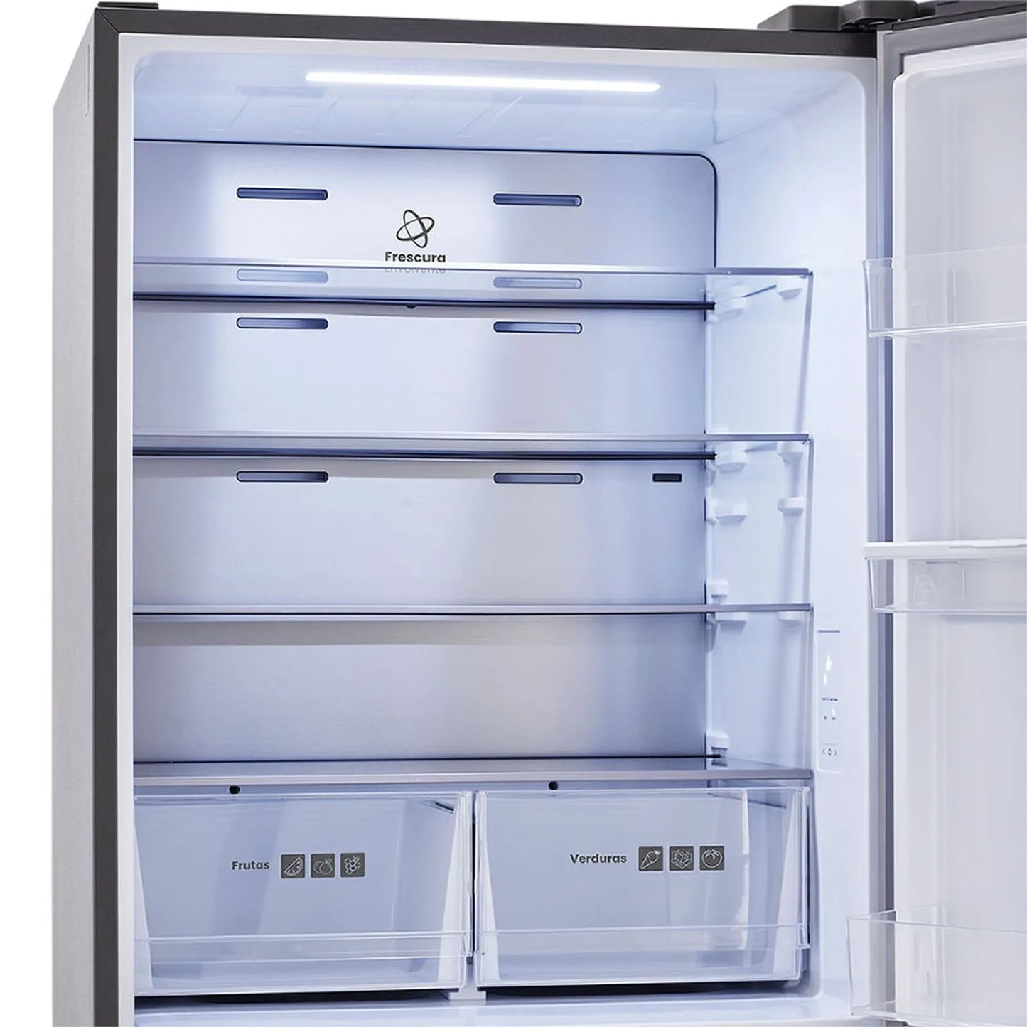 Nevera Haceb Bottom Mount 543 Litros con Dispensador de Agua Inox - BM 543 SE MI DA INOX INV- Logística Haceb