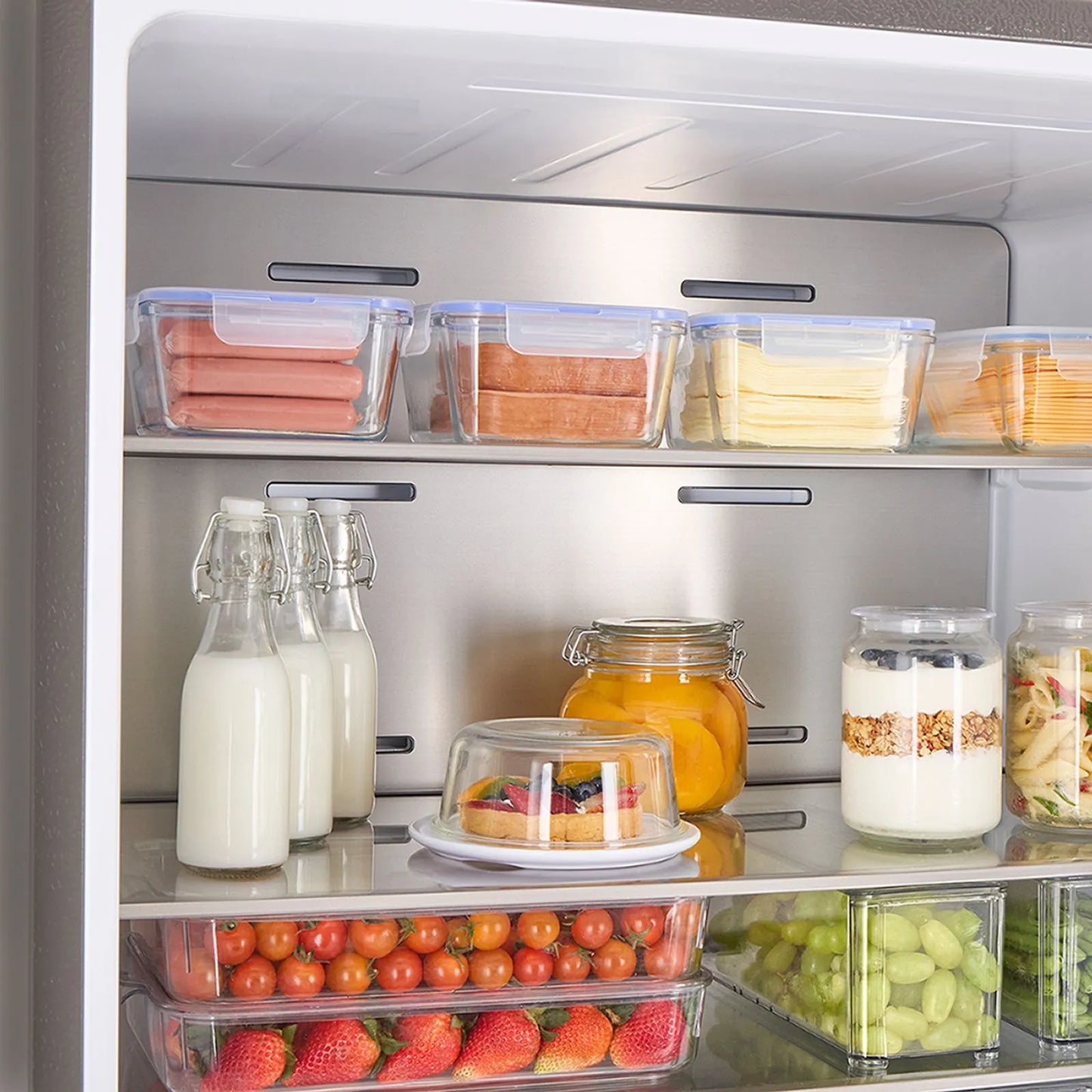 Nevera Haceb Bottom Mount 543 Litros con Dispensador de Agua Inox - BM 543 SE MI DA INOX INV- Logística Haceb