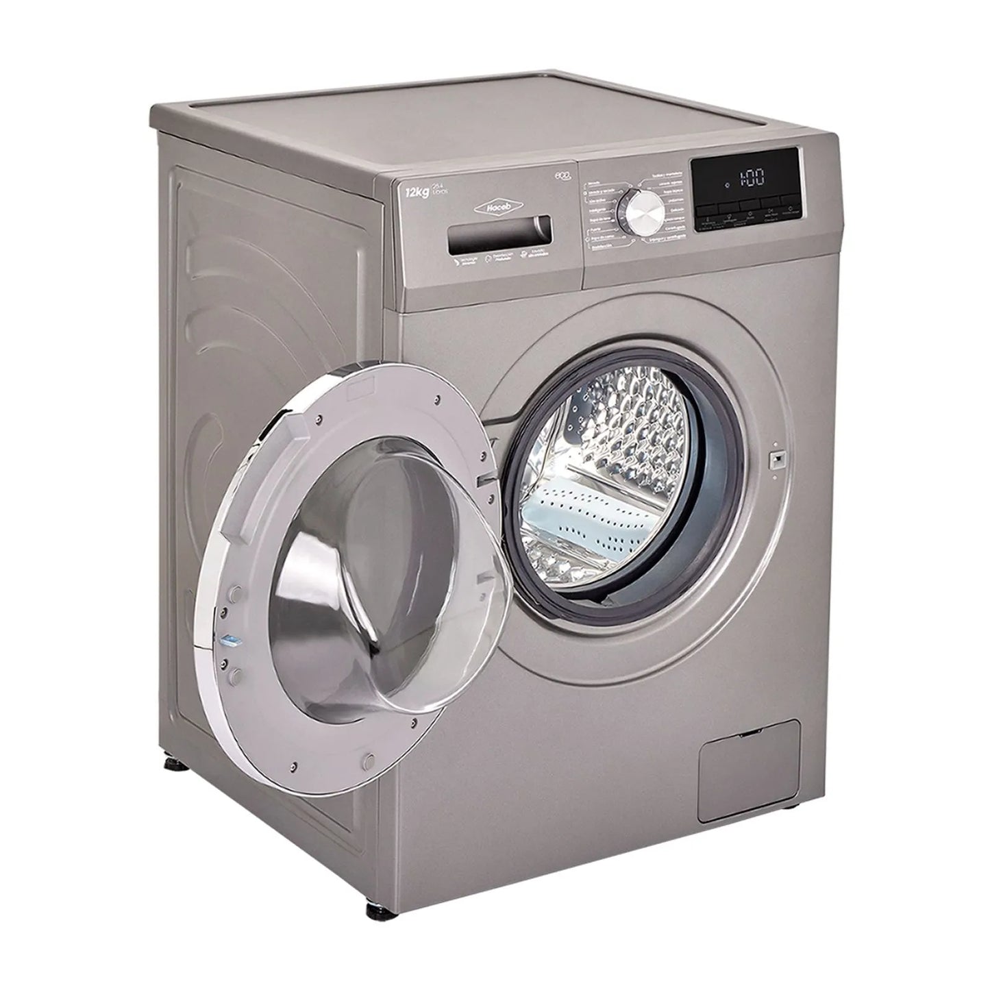 Lavadora secadora Haceb carga frontal 12 kg - LAV SEC CF 12 KG GC- Logística Haceb