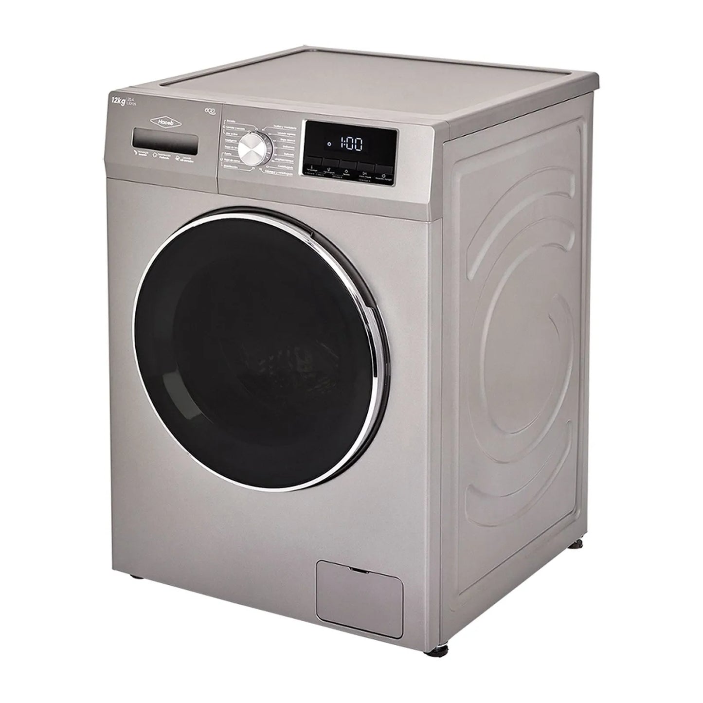 Lavadora secadora Haceb carga frontal 12 kg - LAV SEC CF 12 KG GC- Logística Haceb
