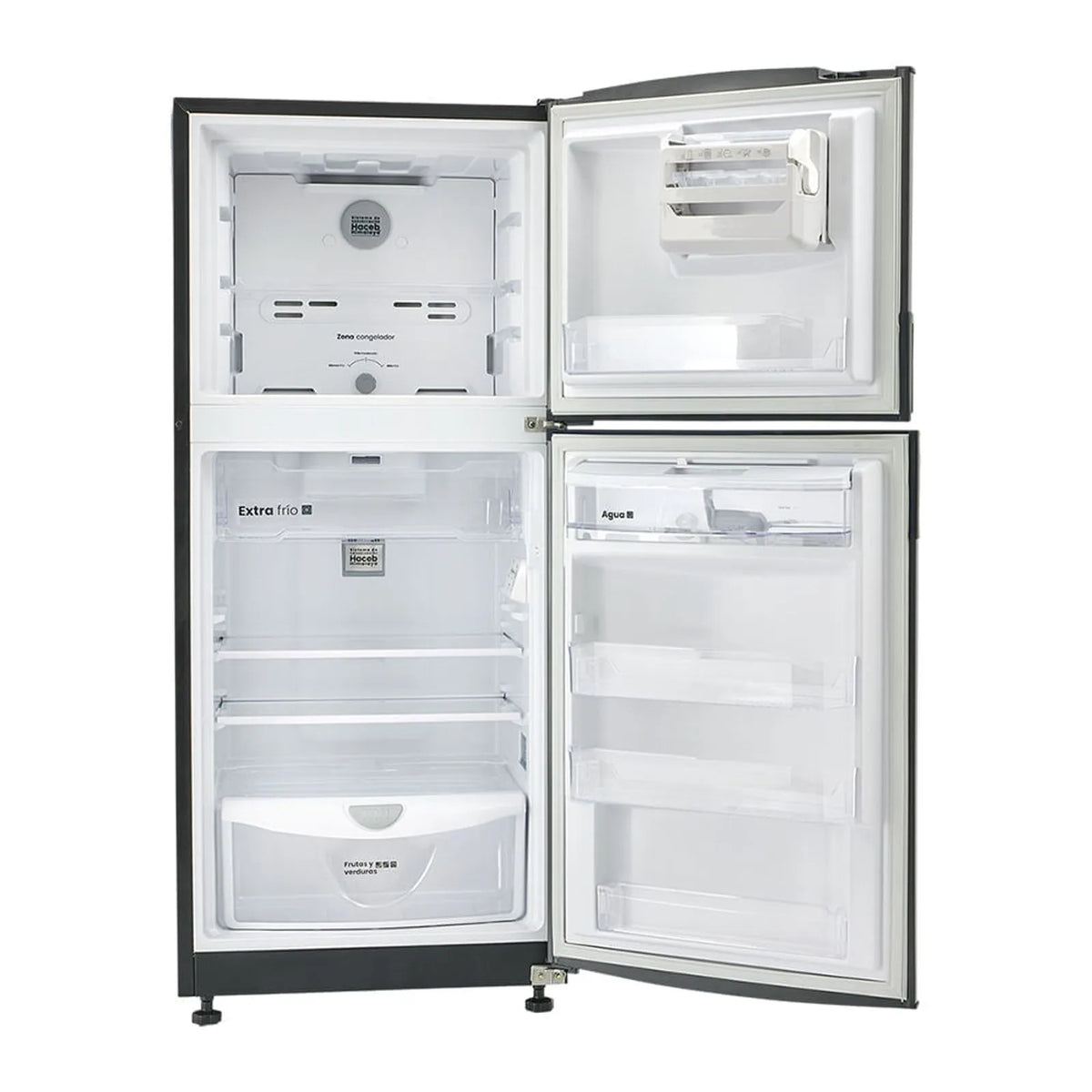 Nevera Haceb No Frost 243 Litros Inverter Titanio - 9003541